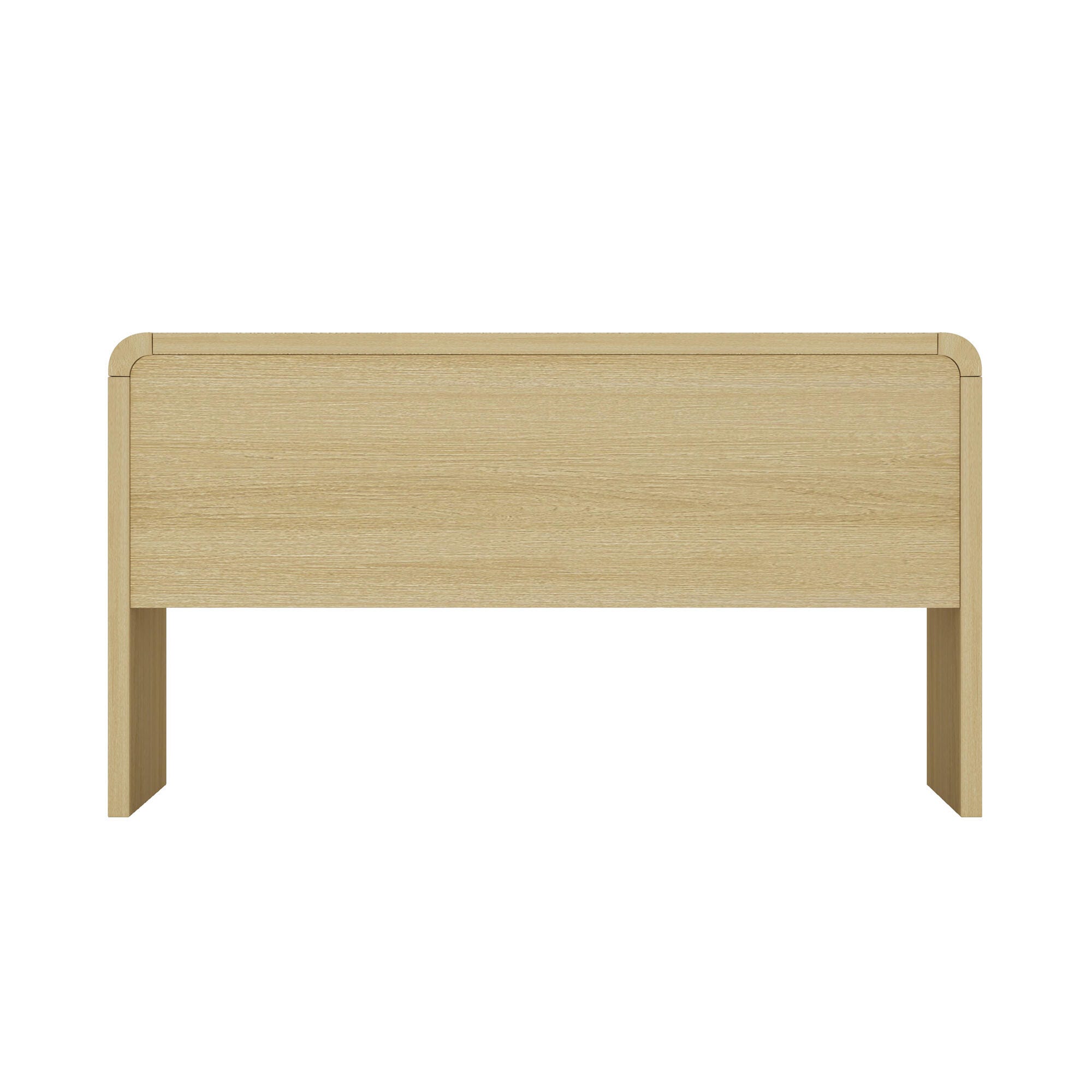 Manhattan Comfort Grace 20" Home Office Desk, Natural/Gold, large