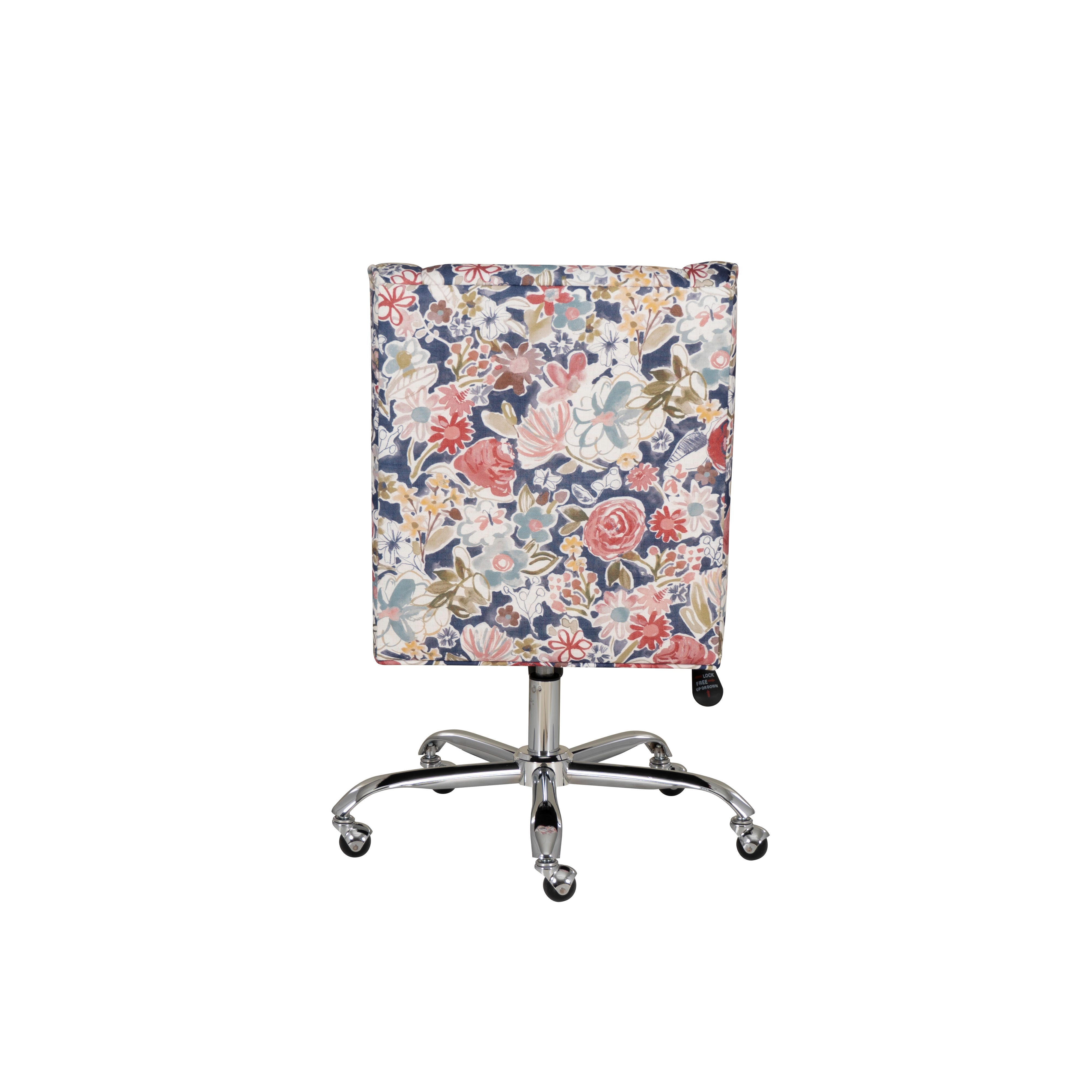 Linon Draper Home Office Desk Chair, , large
