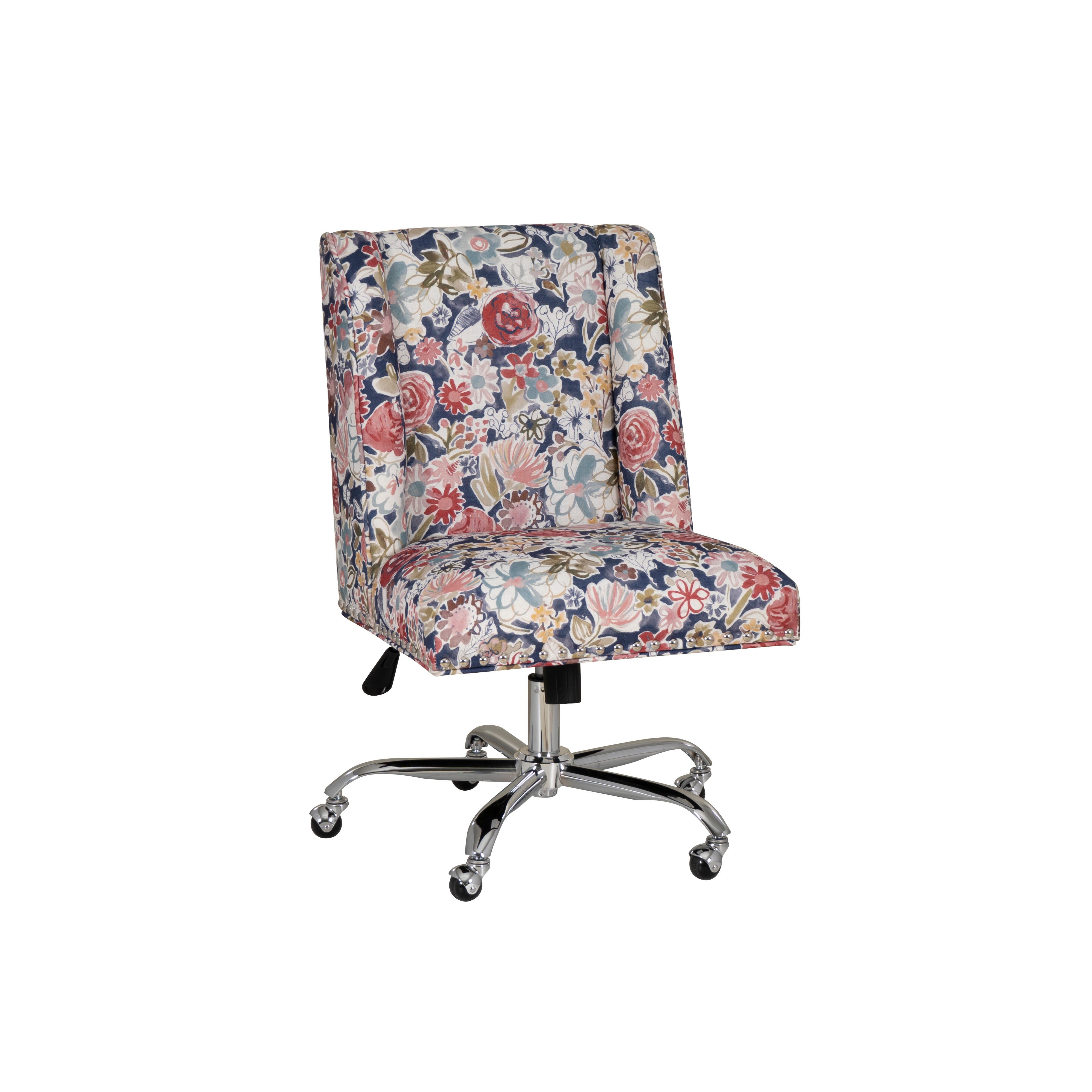 Linon Draper Home Office Desk Chair, , large