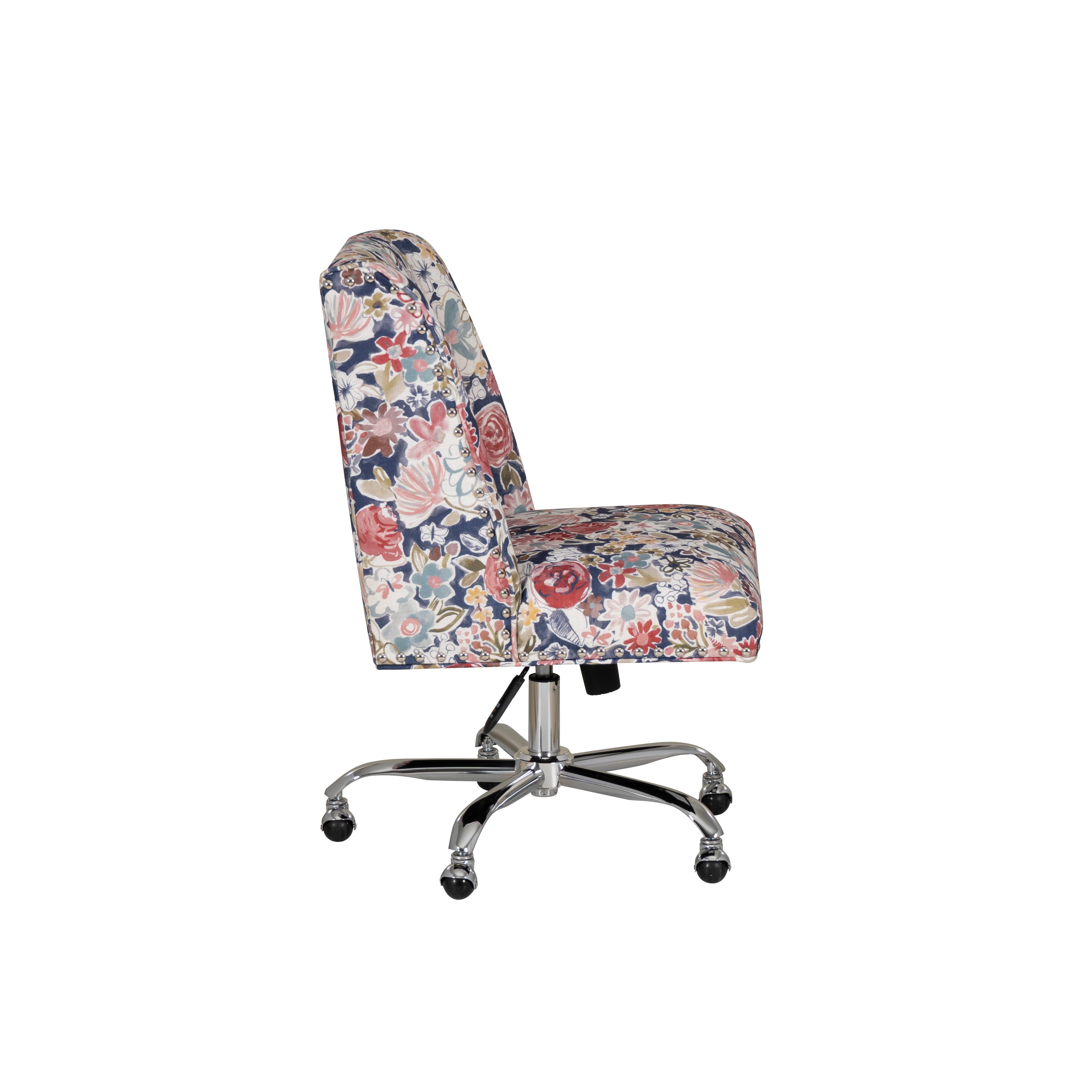 Linon Draper Home Office Desk Chair, , large