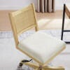 Linon Pacey Home Office Desk Chair, Natural, large
