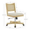 Linon Pacey Home Office Desk Chair, Natural, large
