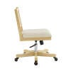 Linon Pacey Home Office Desk Chair, Natural, large