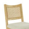 Linon Pacey Home Office Desk Chair, Natural, large