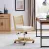 Linon Pacey Home Office Desk Chair, Natural, large