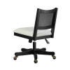 Linon Pacey Home Office Desk Chair, Black, large