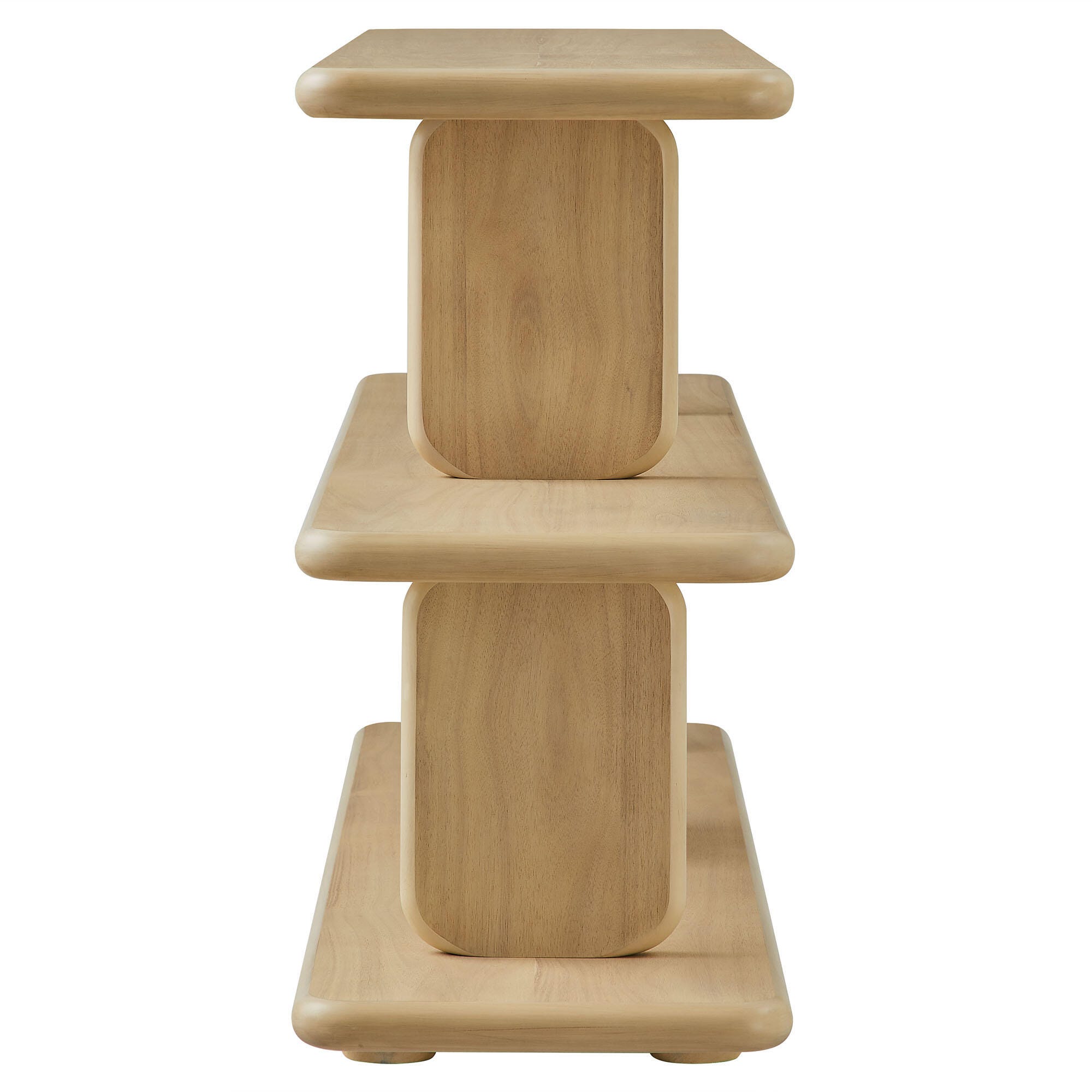 Modway Lyle 29" Bookshelf, Natural, large