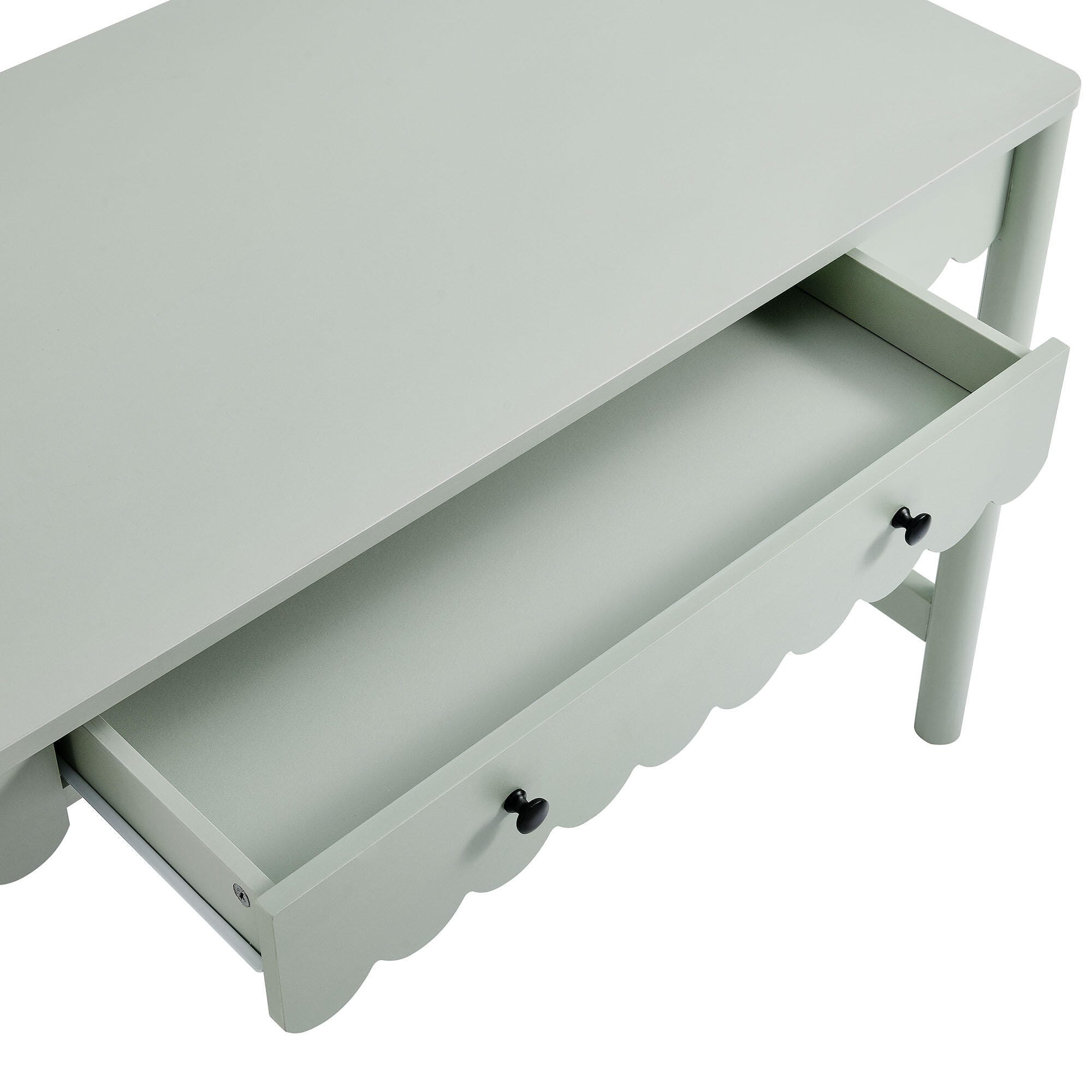 Modway Emmeline 24" Home Office Desk, Sage, large