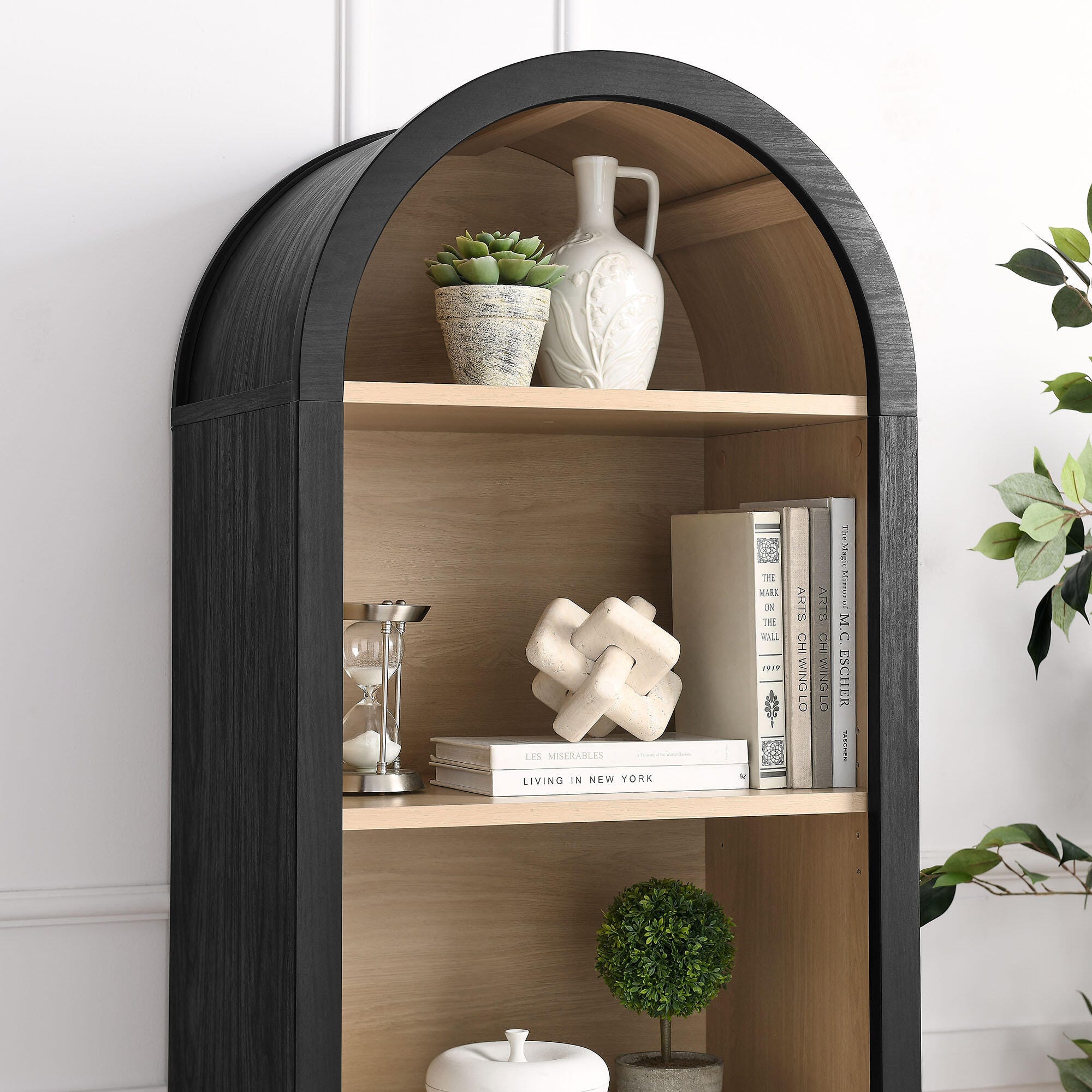 Modway Evie 72" Bookcase, , large
