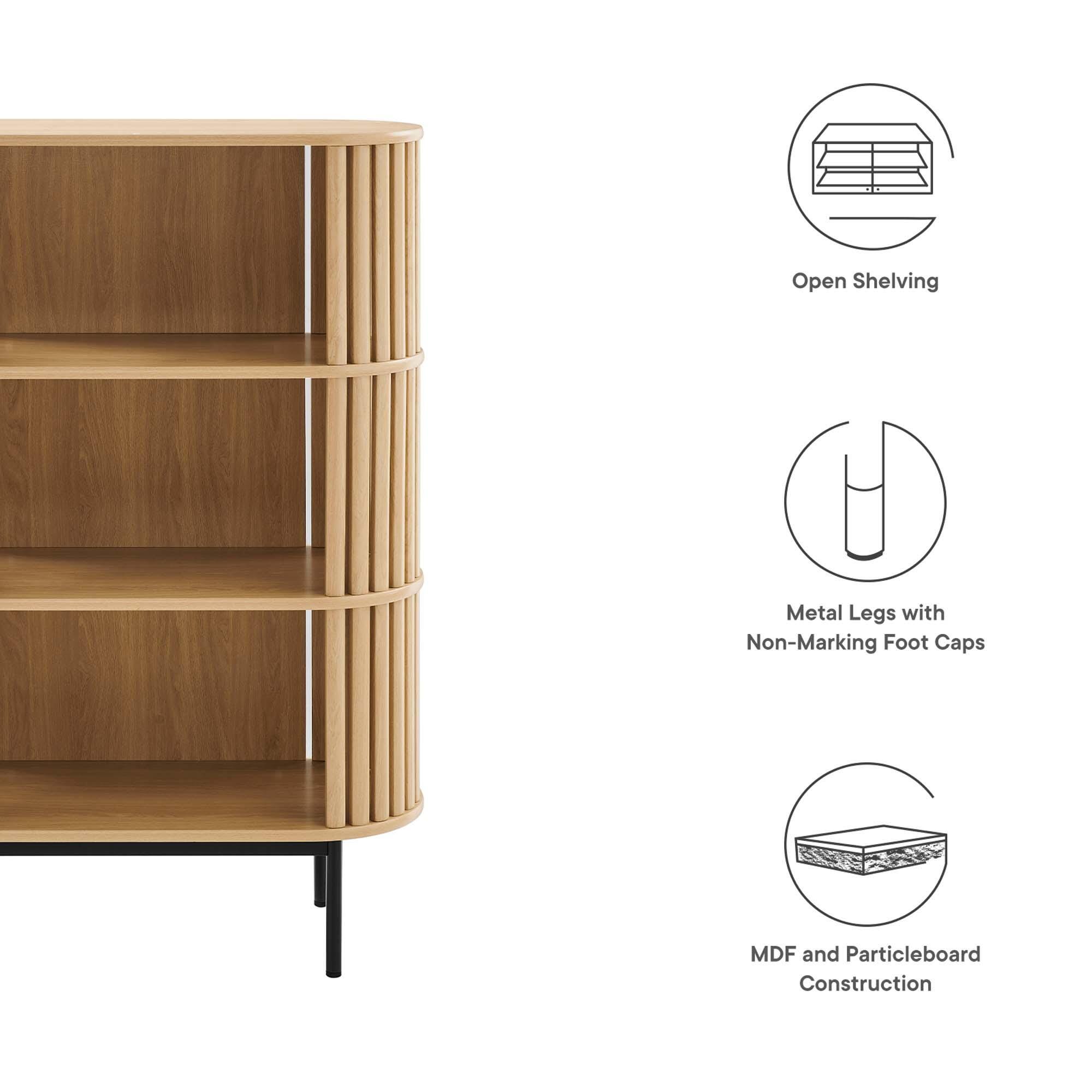 Modway Fortitude 51" Bookshelf, , large