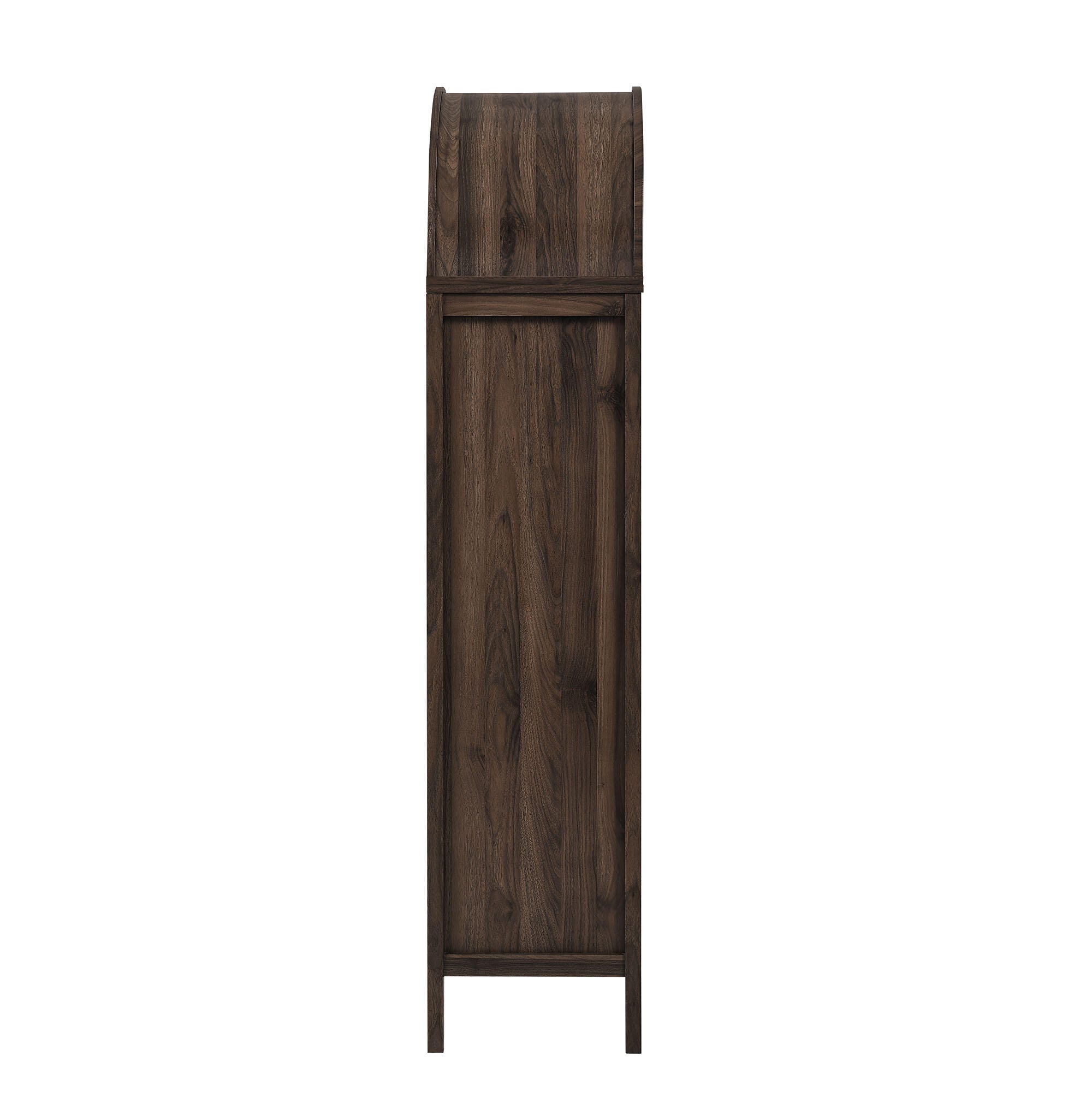 Modway Vaughn Storage Cabinet, Walnut, large