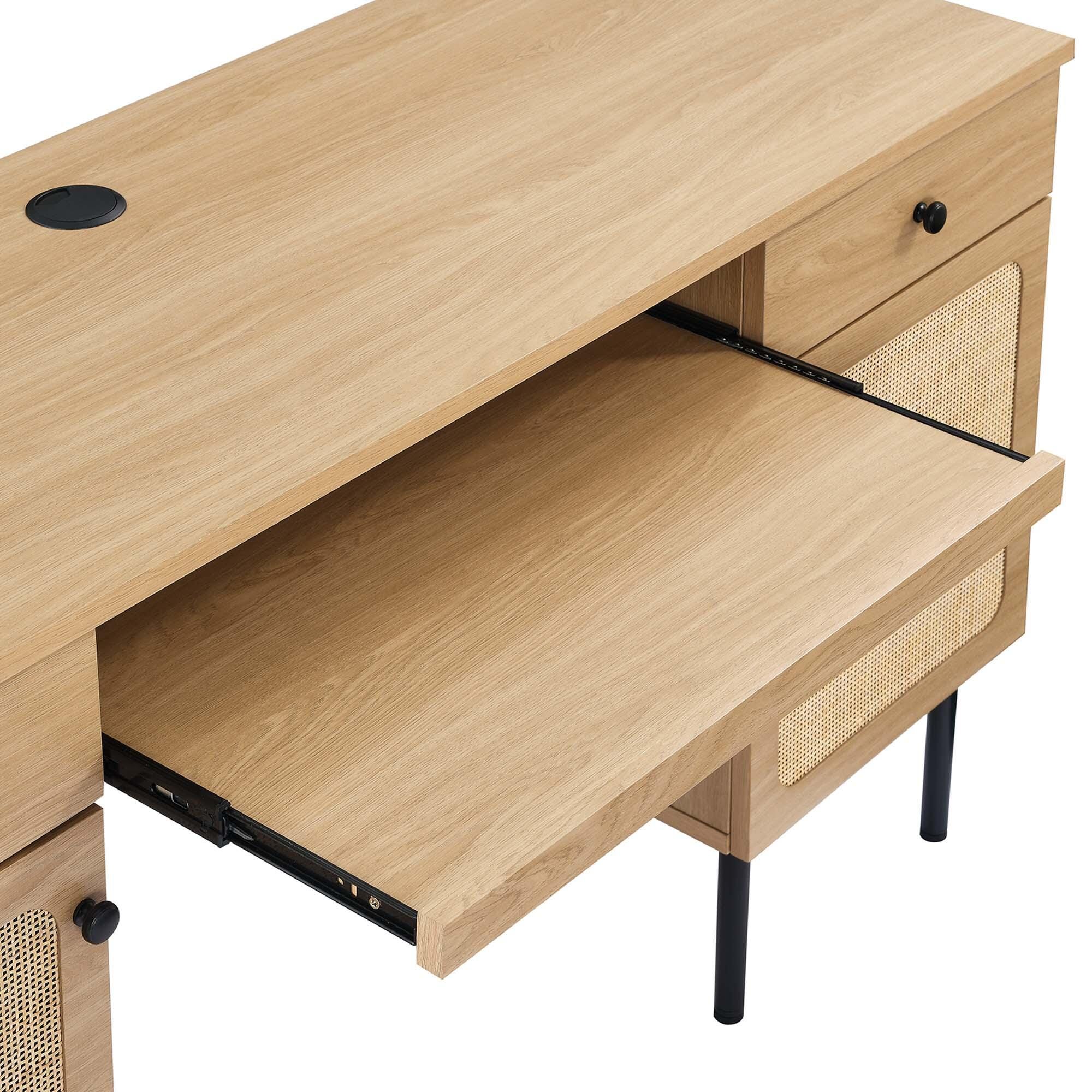 Modway Chaucer 19" Home Office Desk, , large