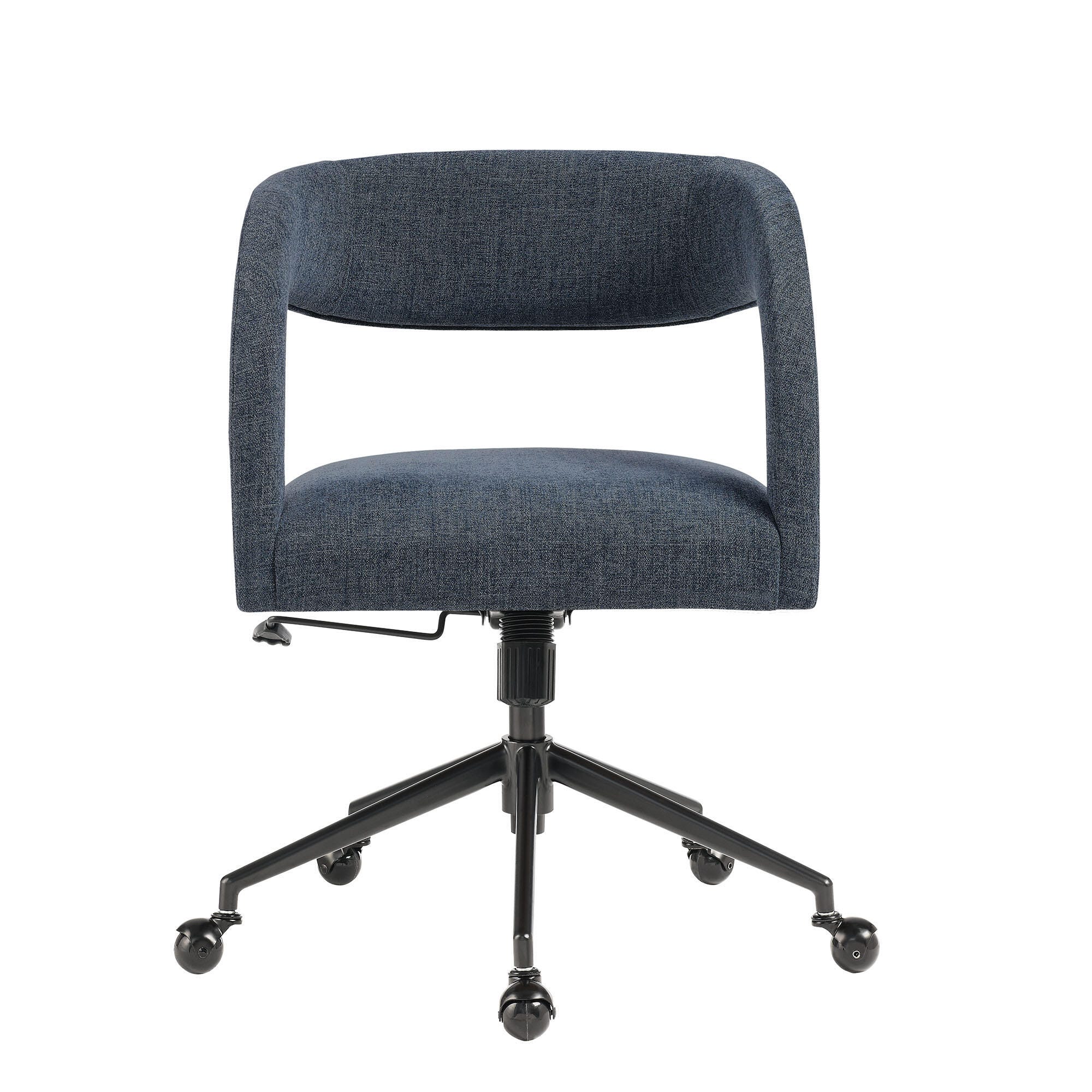 Modway Pinnacle Upholstered Home Office Desk Chair, Slate Blue, large