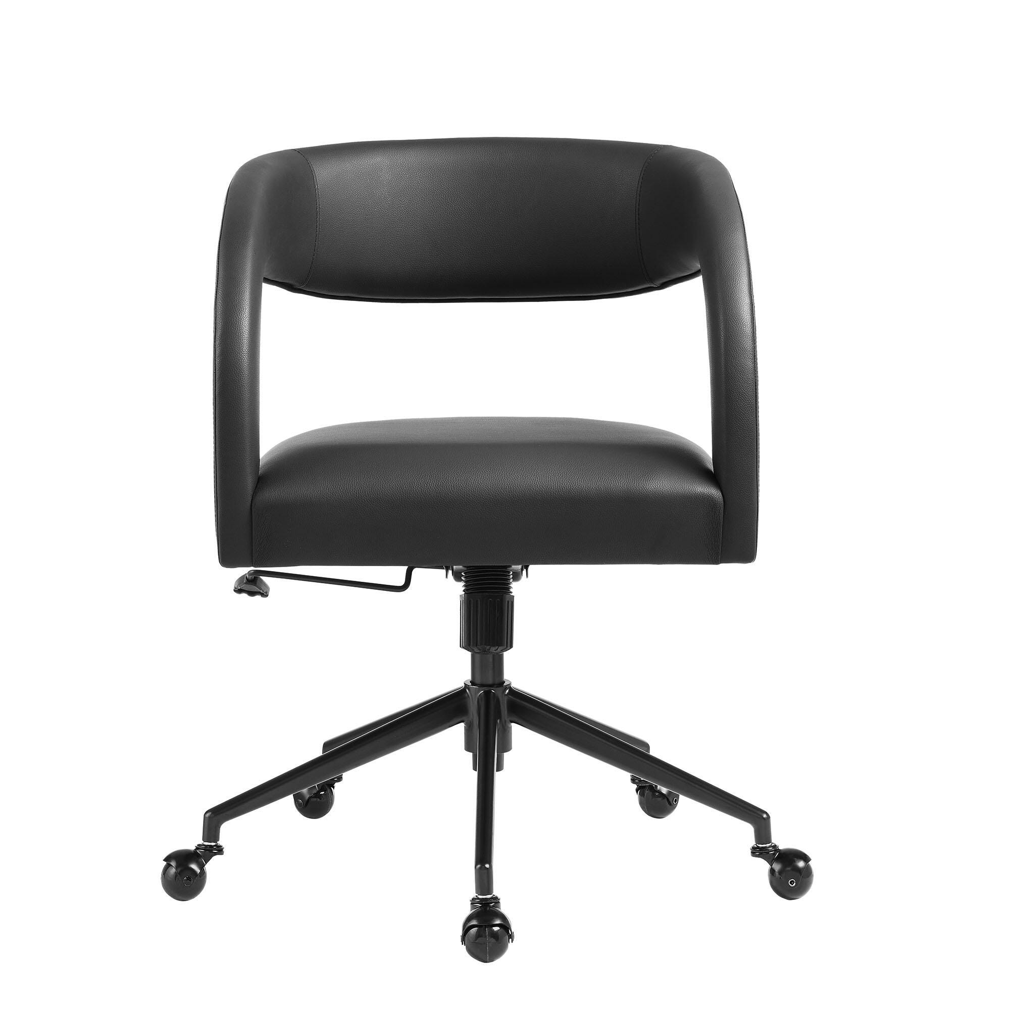Modway Pinnacle Home Office Desk Chair, Black, large