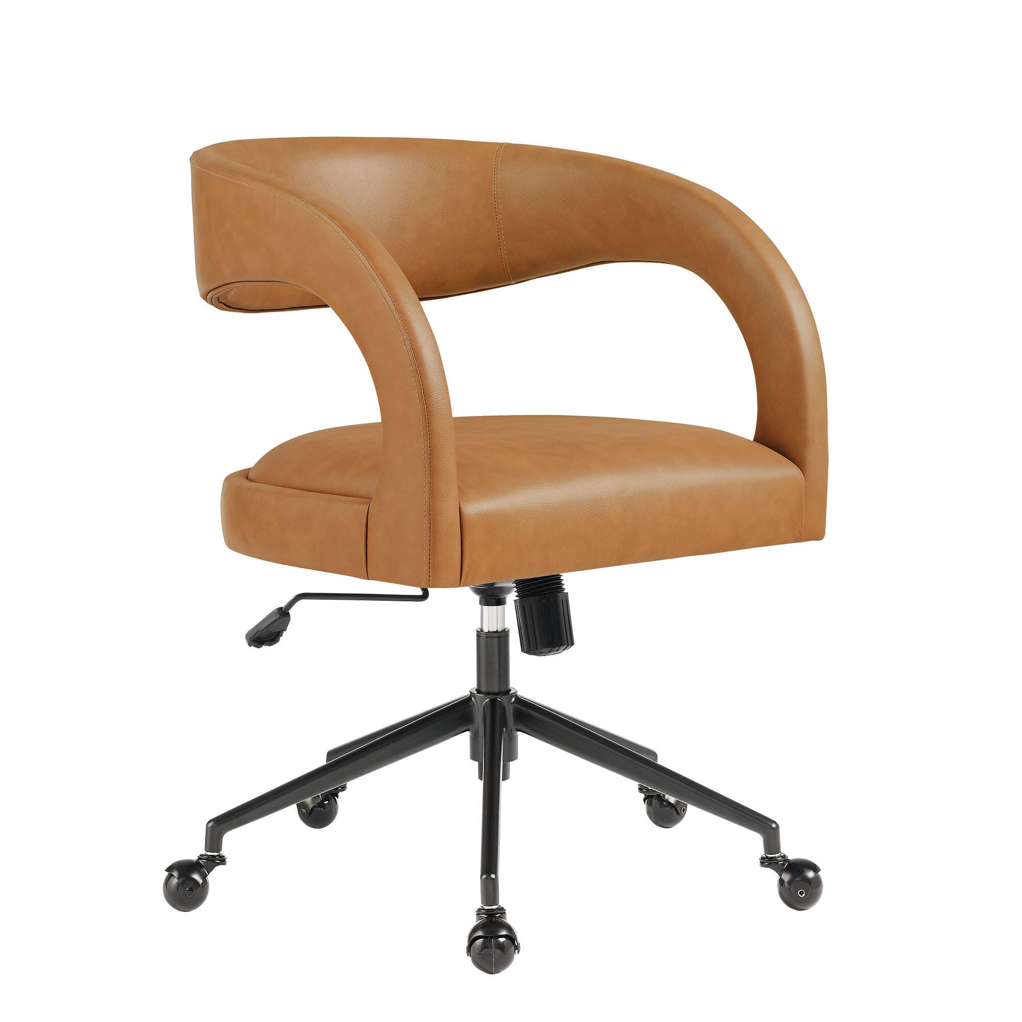 Modway Pinnacle Home Office Desk Chair, Tan, large
