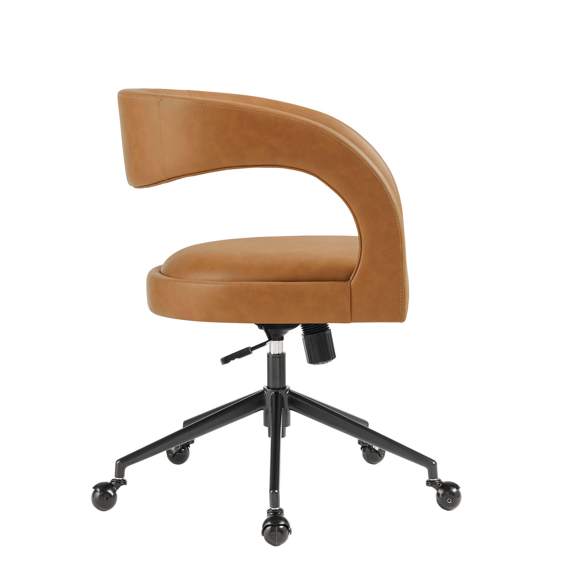 Modway Pinnacle Home Office Desk Chair, Tan, large