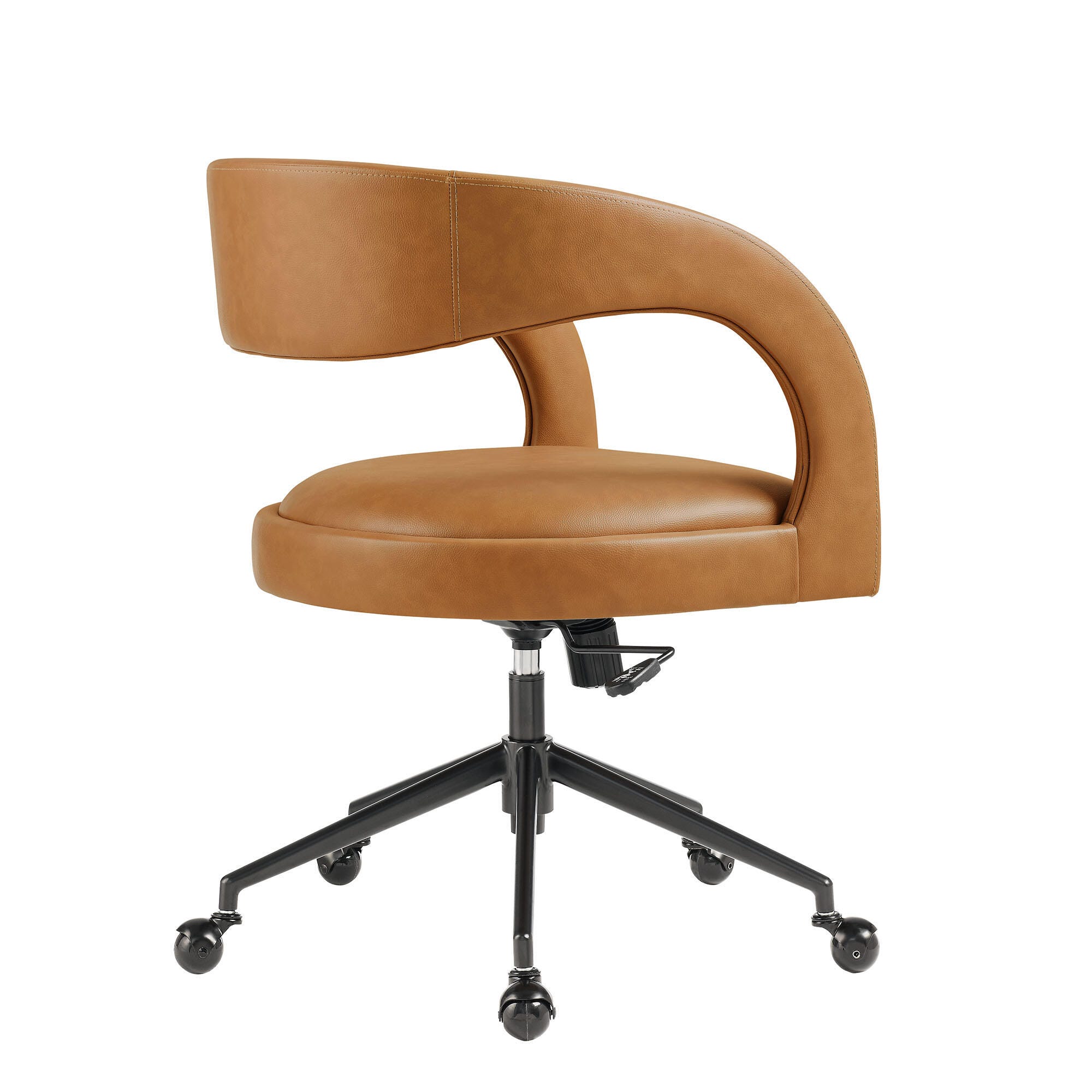 Modway Pinnacle Home Office Desk Chair, Tan, large