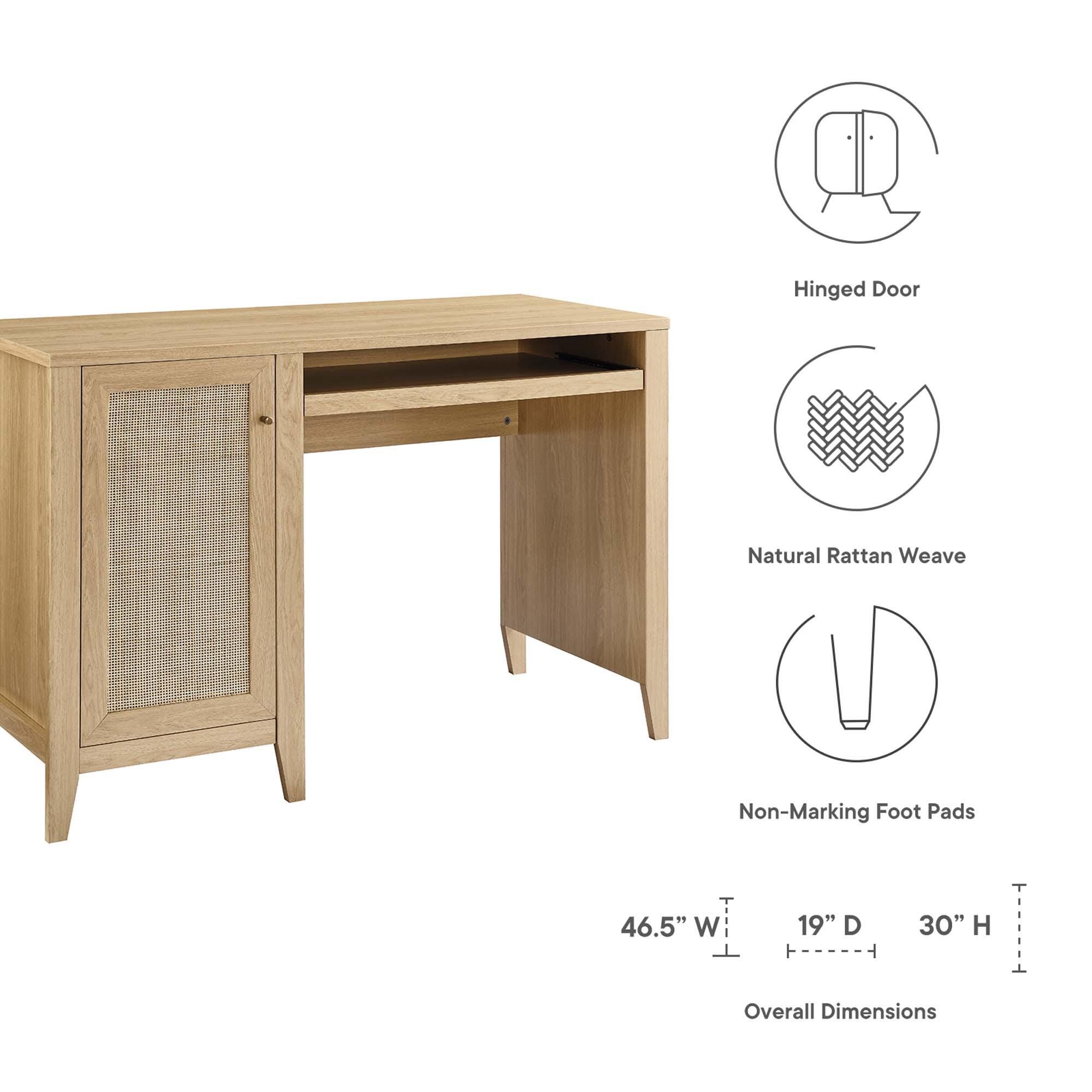 Modway Soma 19" Home Office Desk, , large