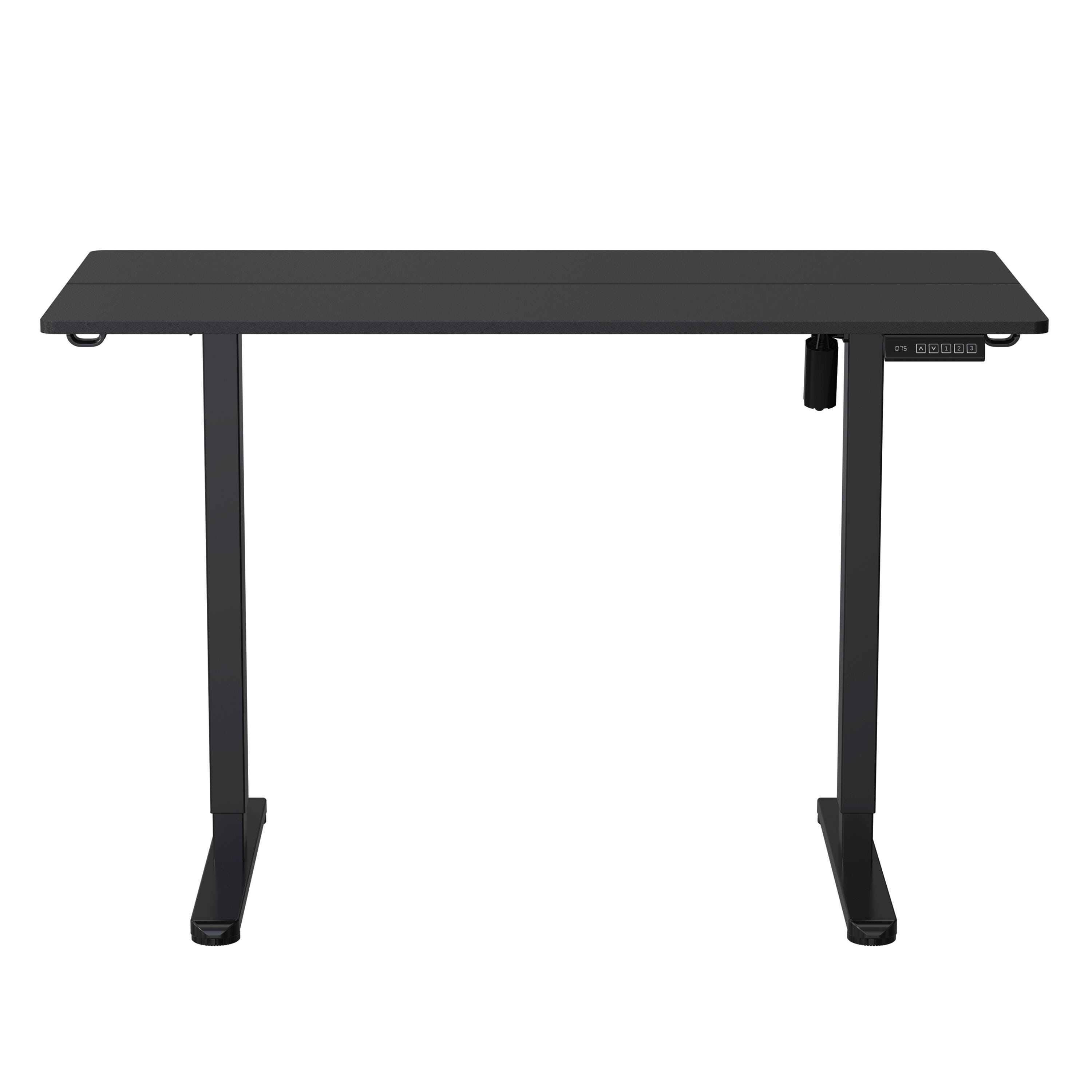 Techni Mobili 47" Home Office Desk, Black, large