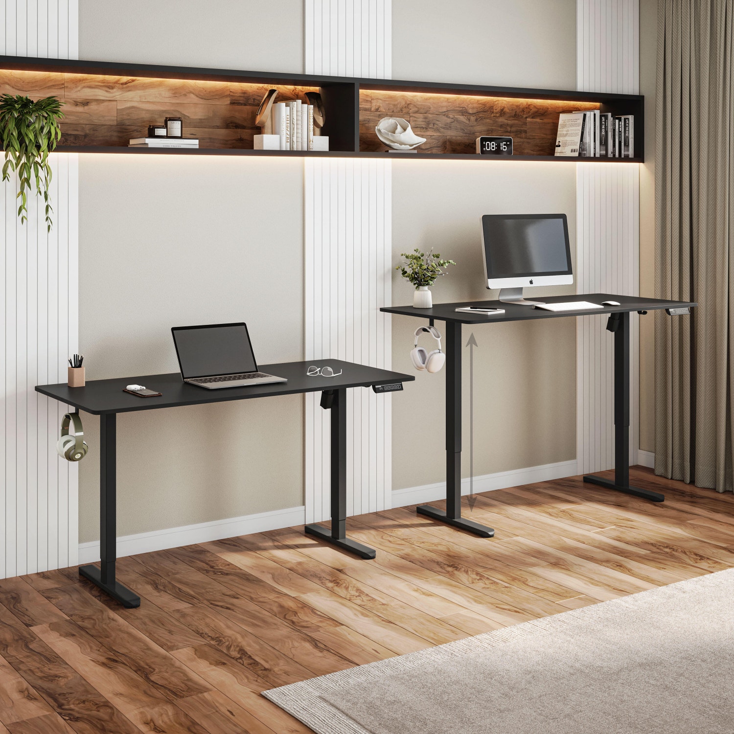 Techni Mobili 55" Home Office Desk, , large