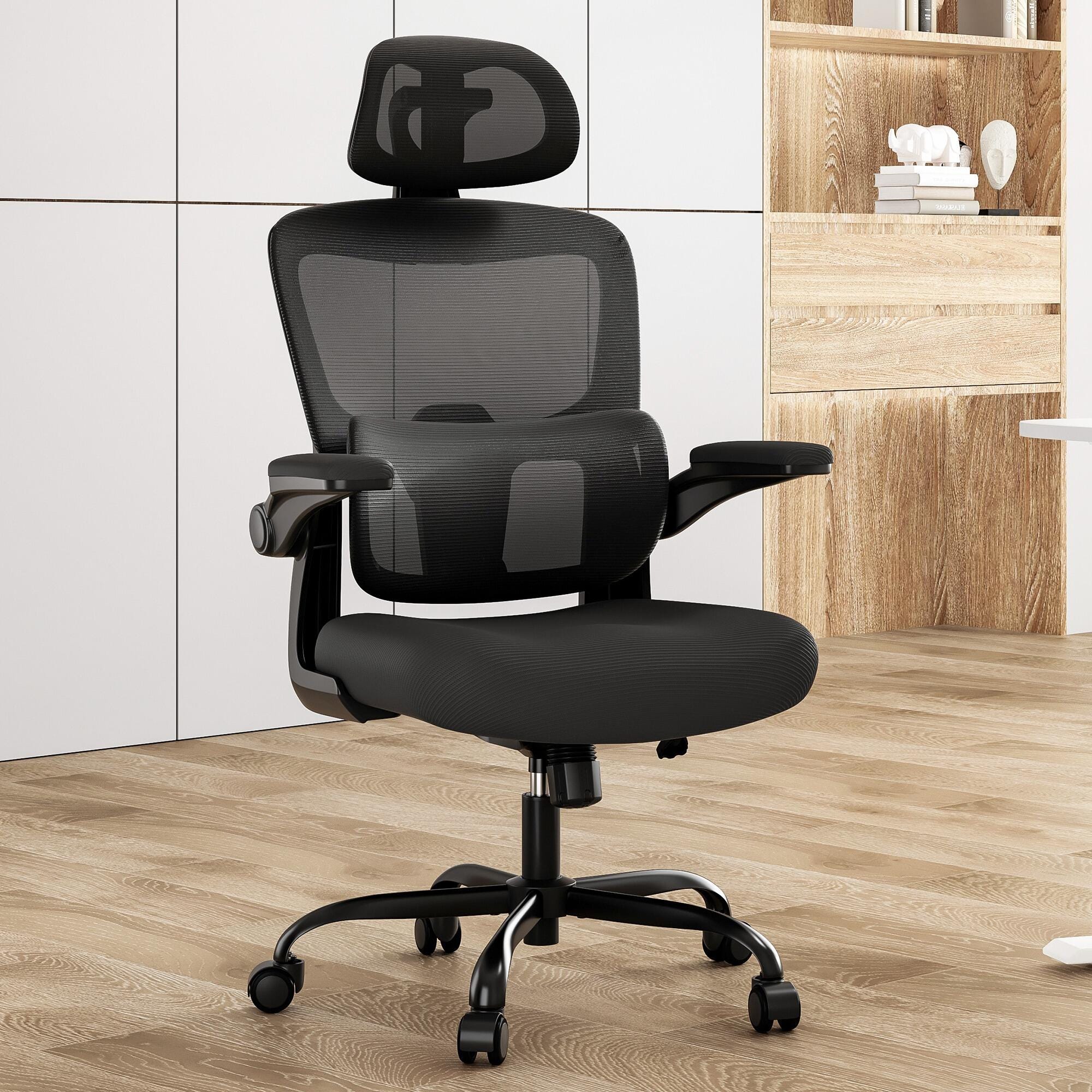 Dovelina Furnique 47" Home Office Desk Chair, , rollover