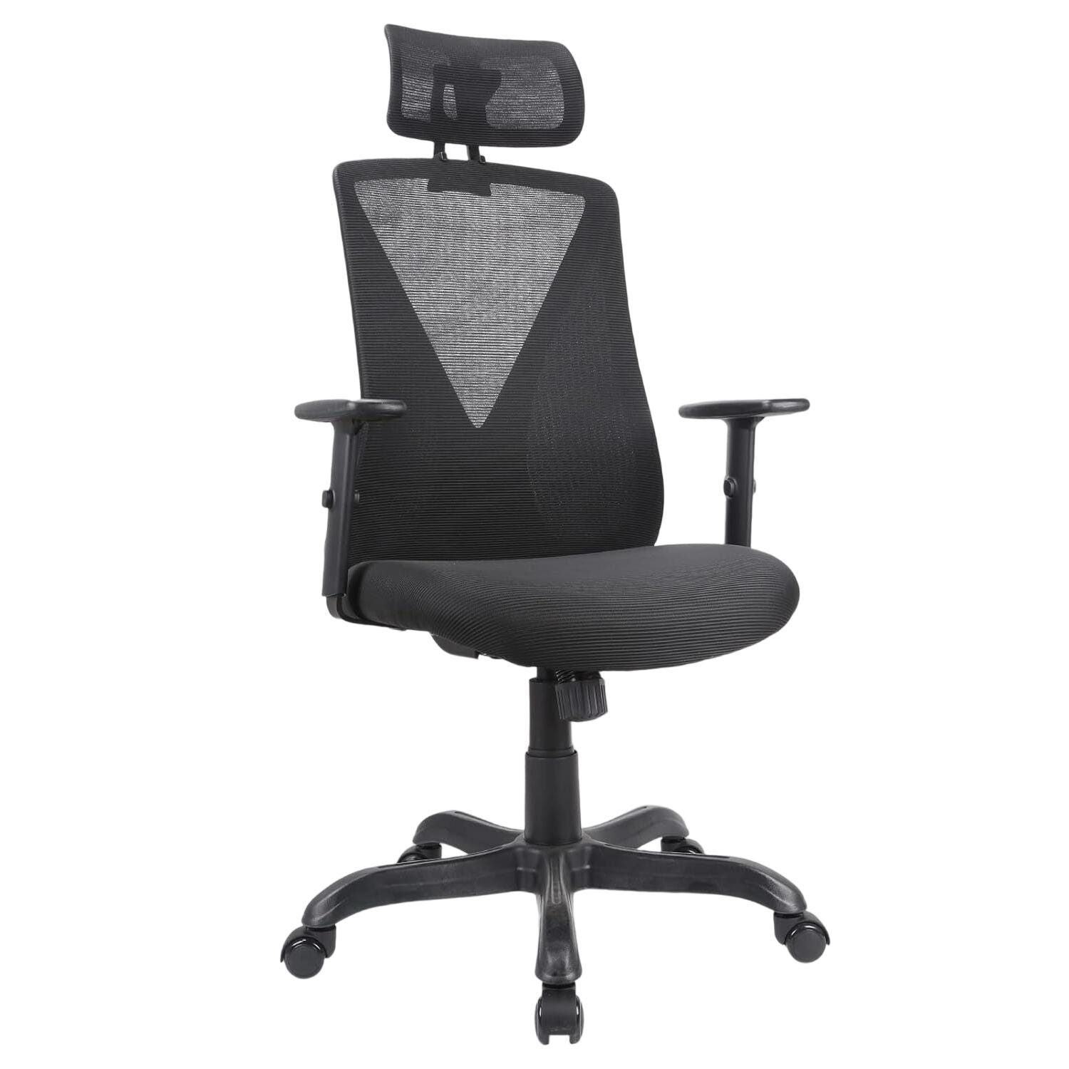 Dovelina Furnique 49" Home Office Desk Chair, , large