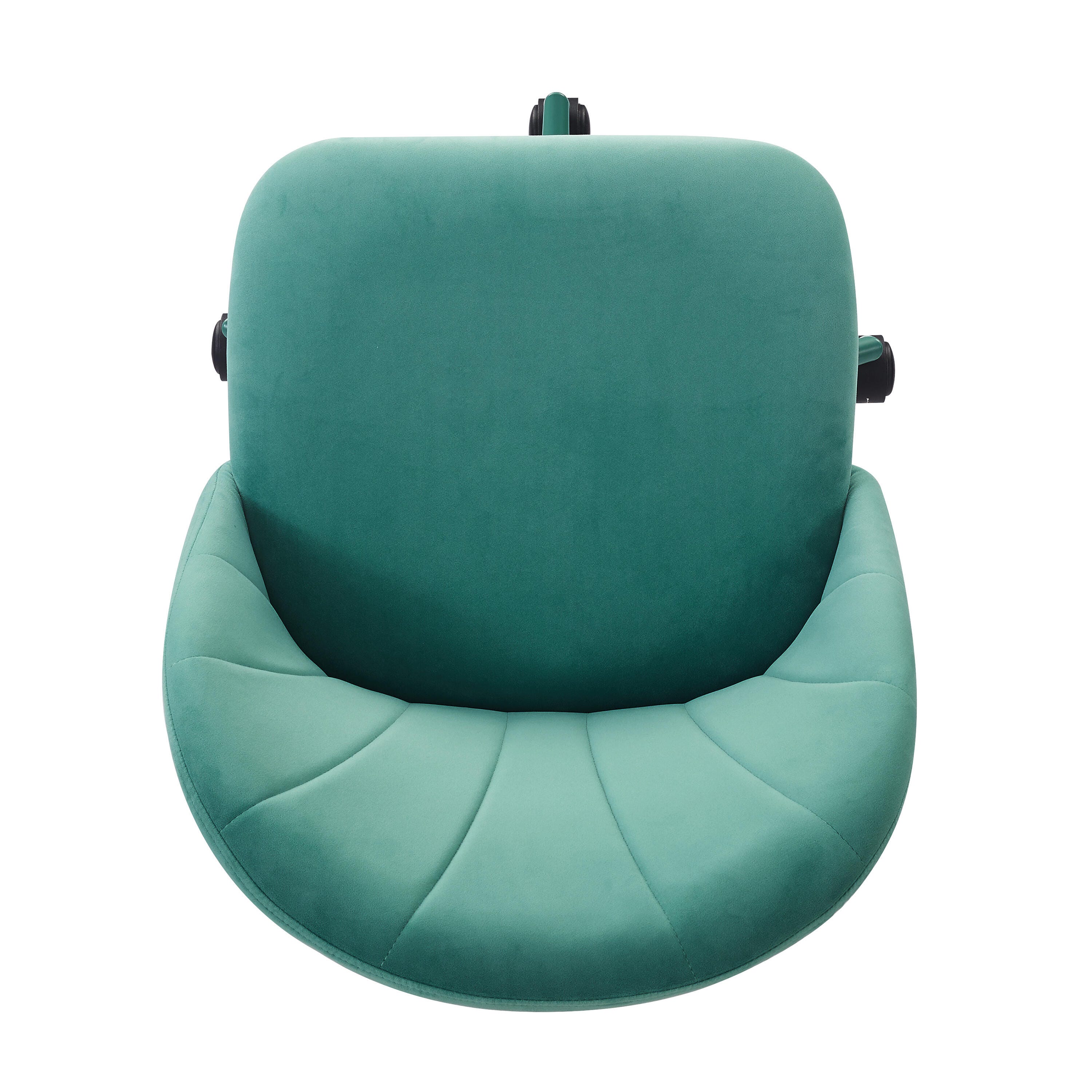 Linon Belle Home Office Desk Chair, Aqua, large