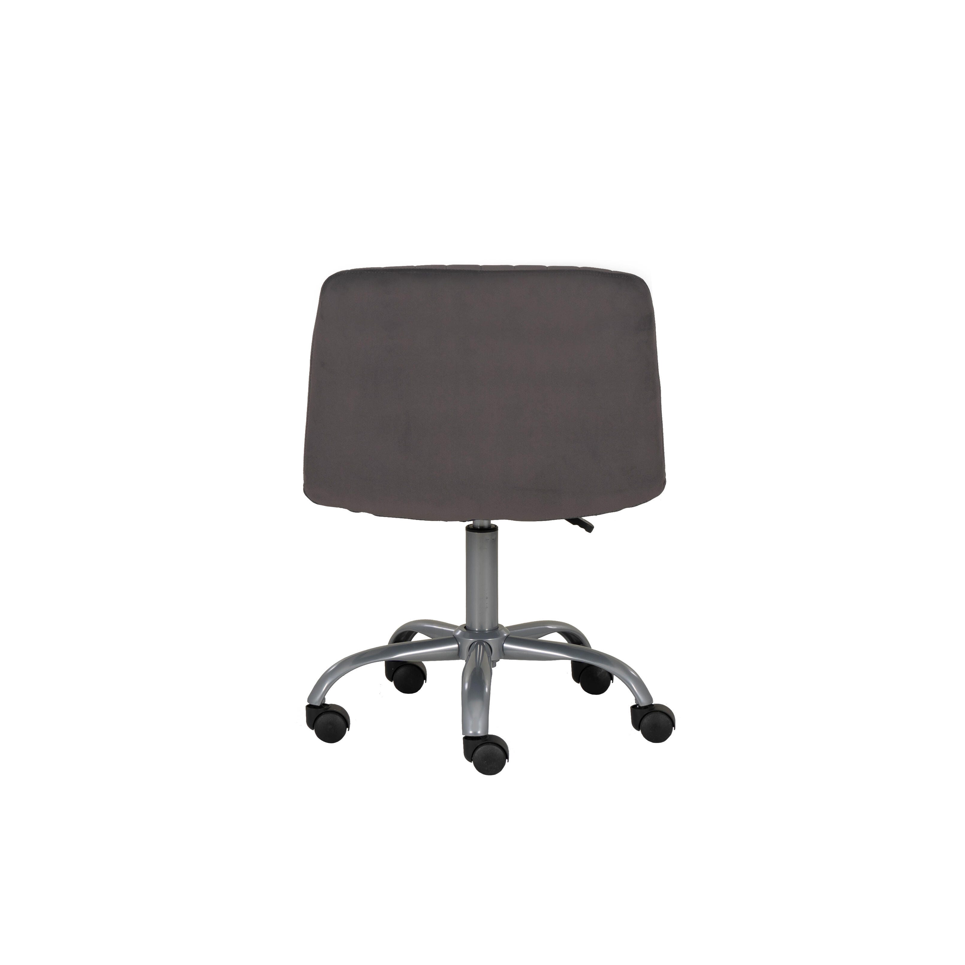 Linon Bobbi Home Office Desk Chair, Gray, large