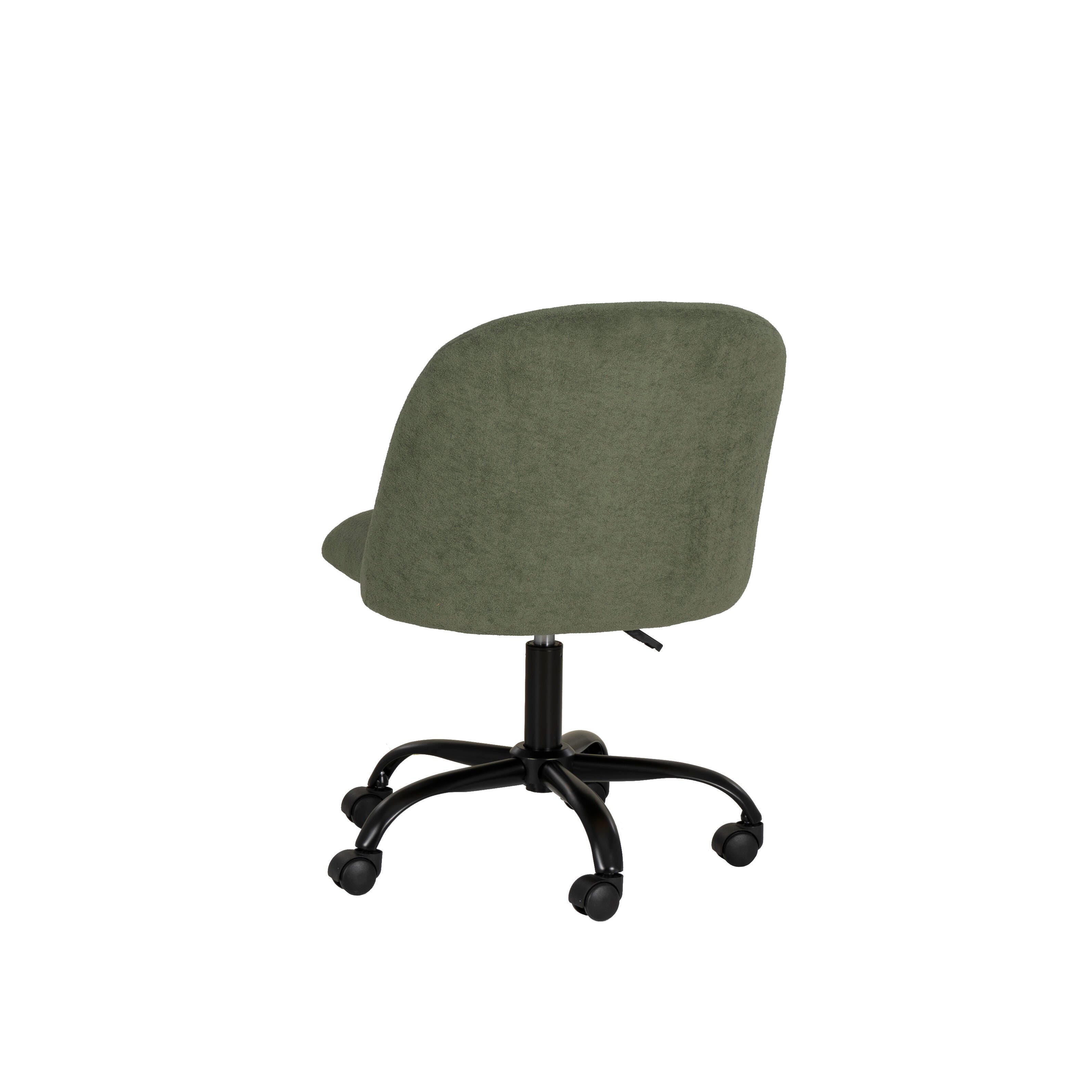 Linon Cate Home Office Desk Chair, Green, large