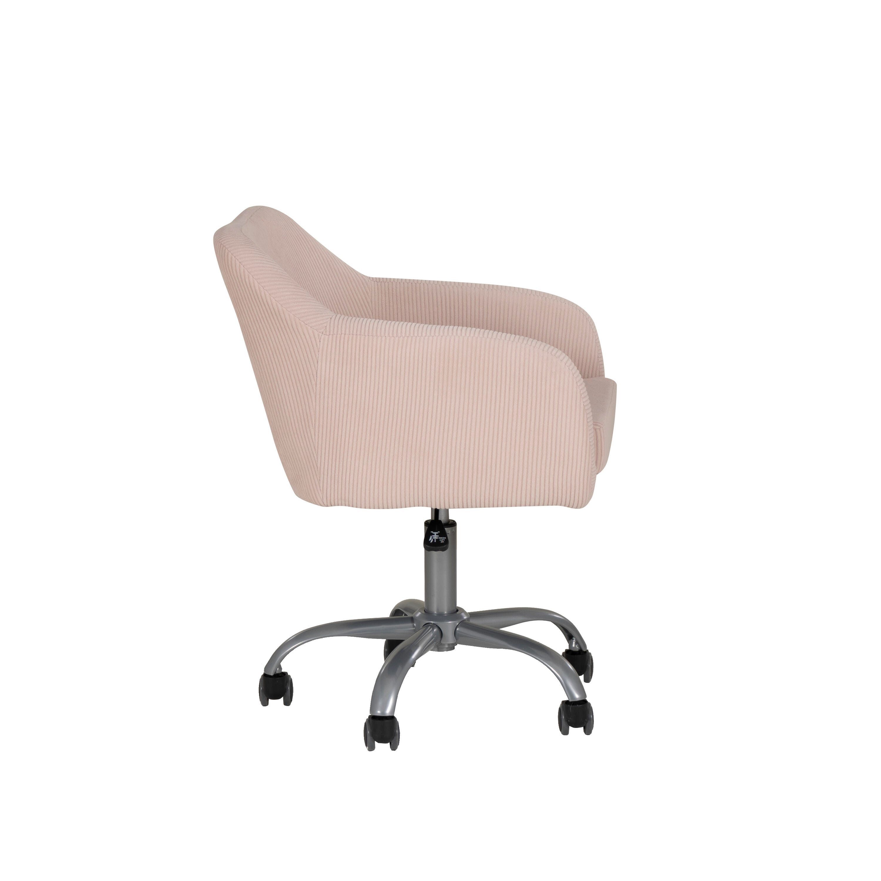 Linon Mason Home Office Desk Chair, Pink, large