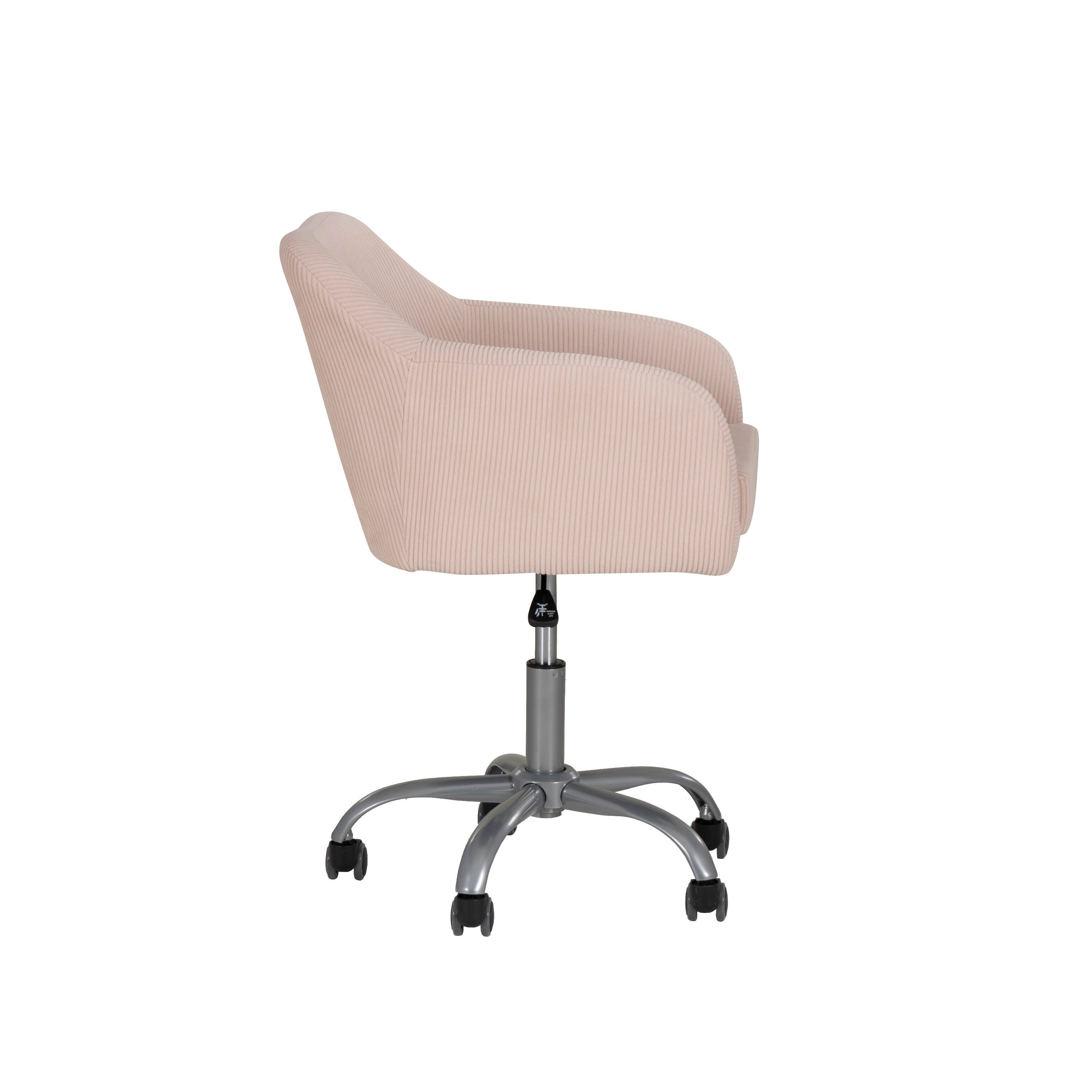 Linon Mason Home Office Desk Chair, Pink, large