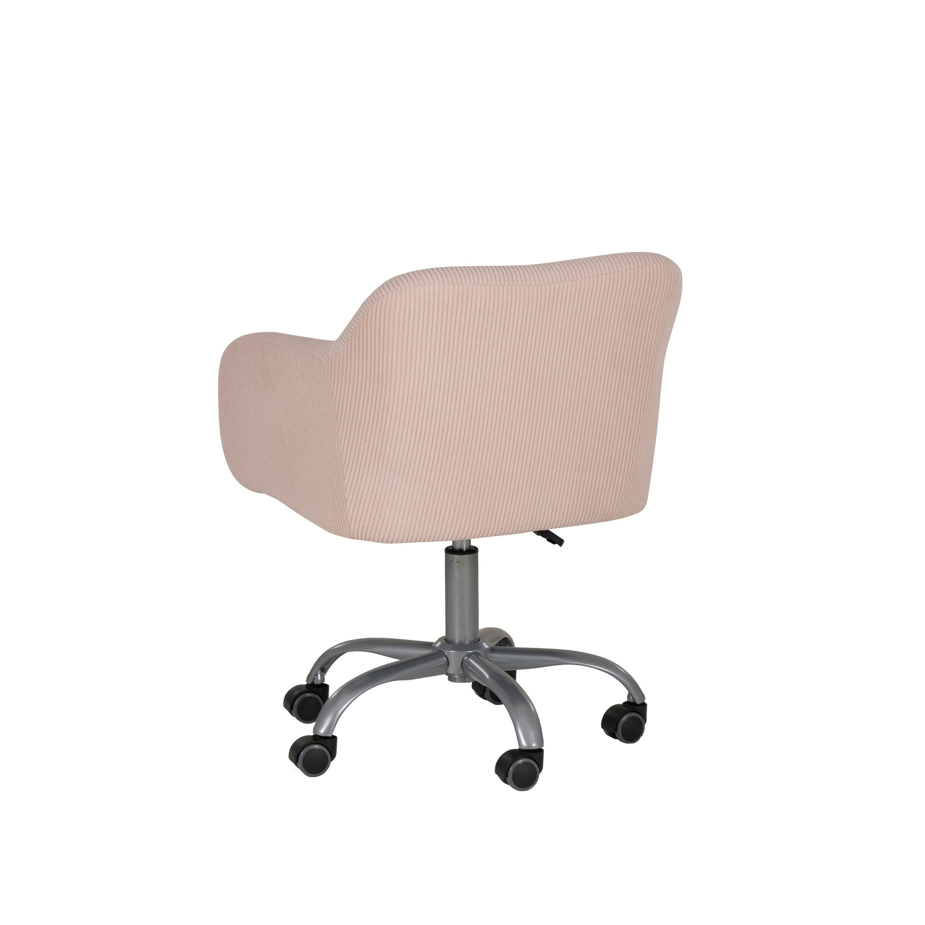 Linon Mason Home Office Desk Chair, Pink, large