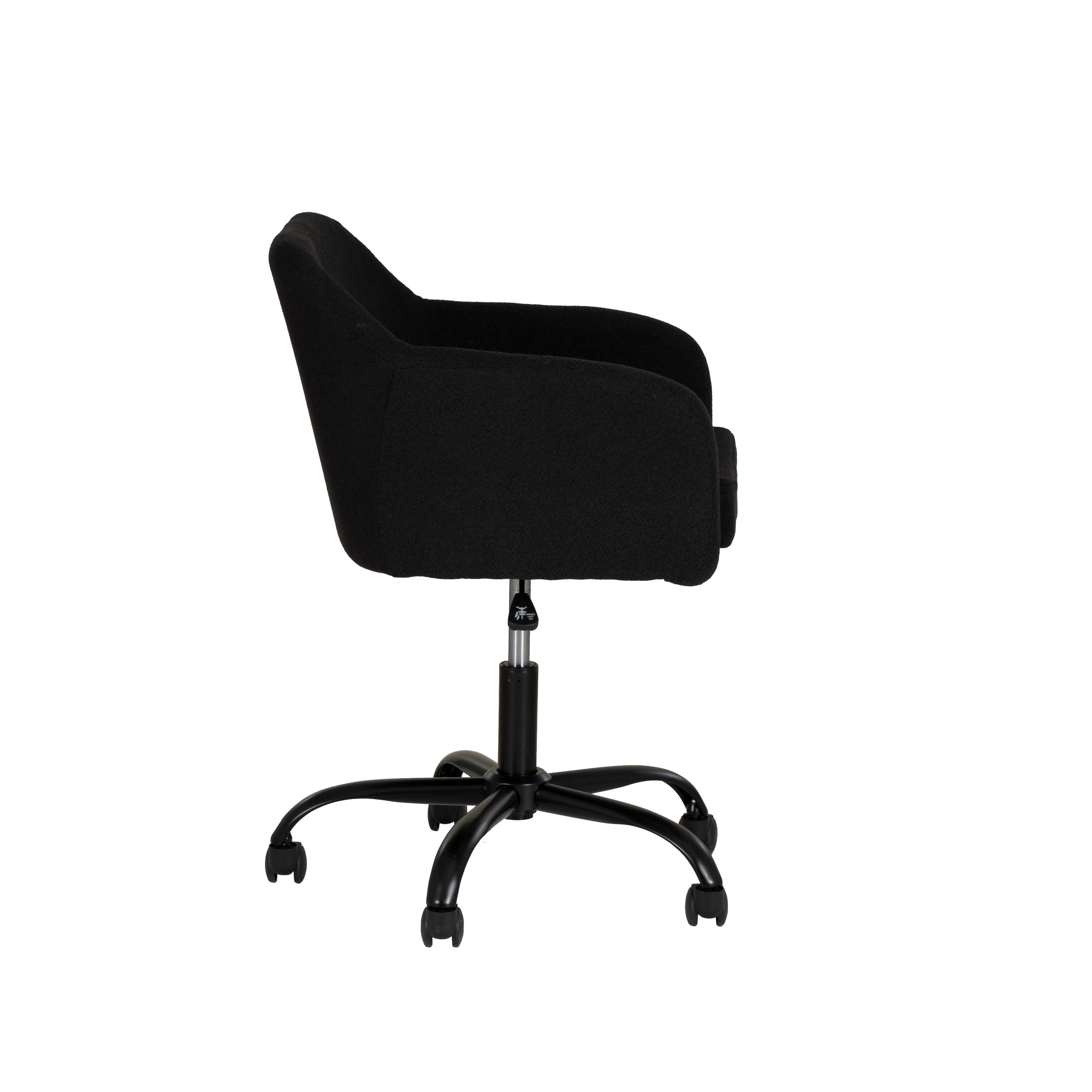 Linon Mason Home Office Desk Chair, Black, large