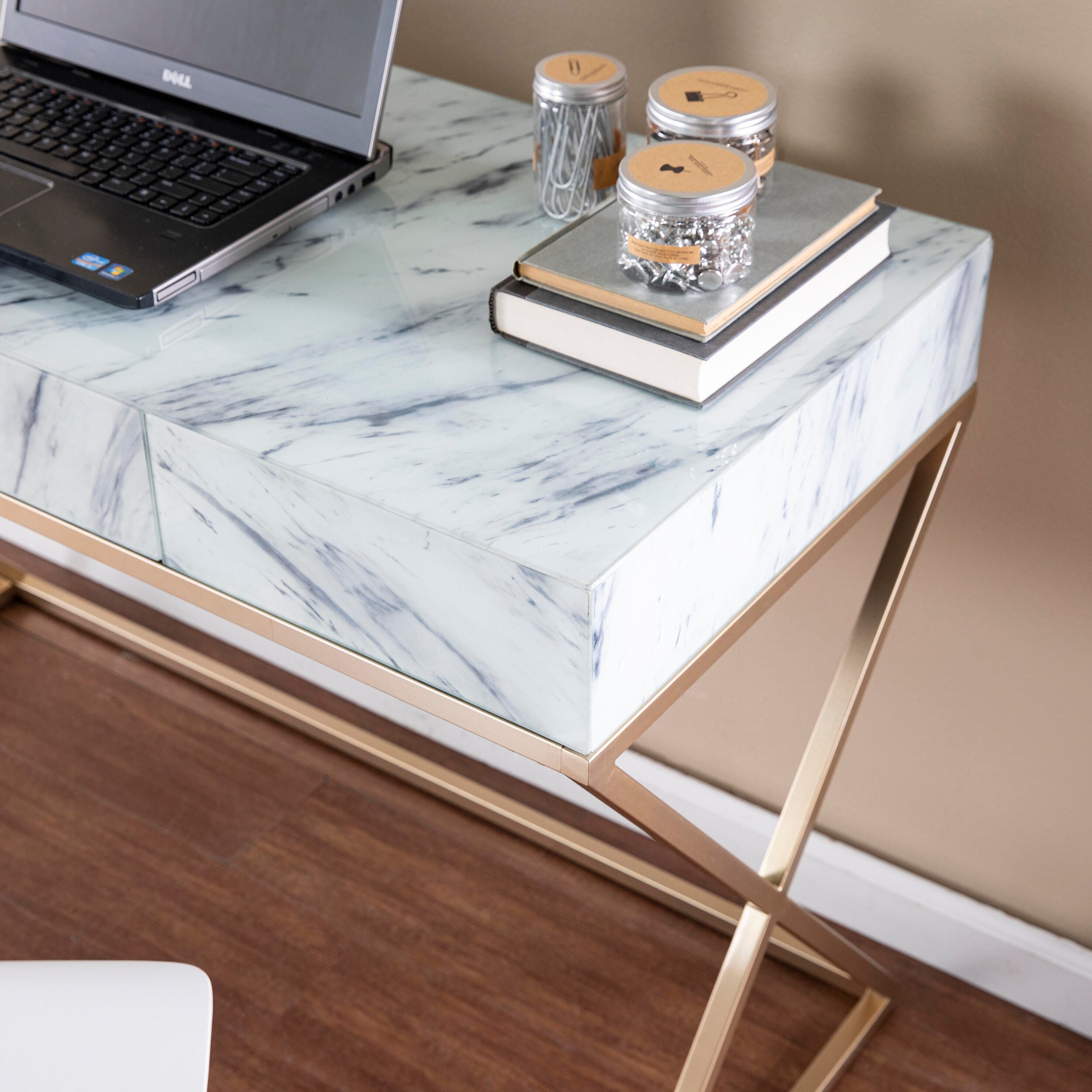 SEI Kamblemore 44" Home Office Desk, , large