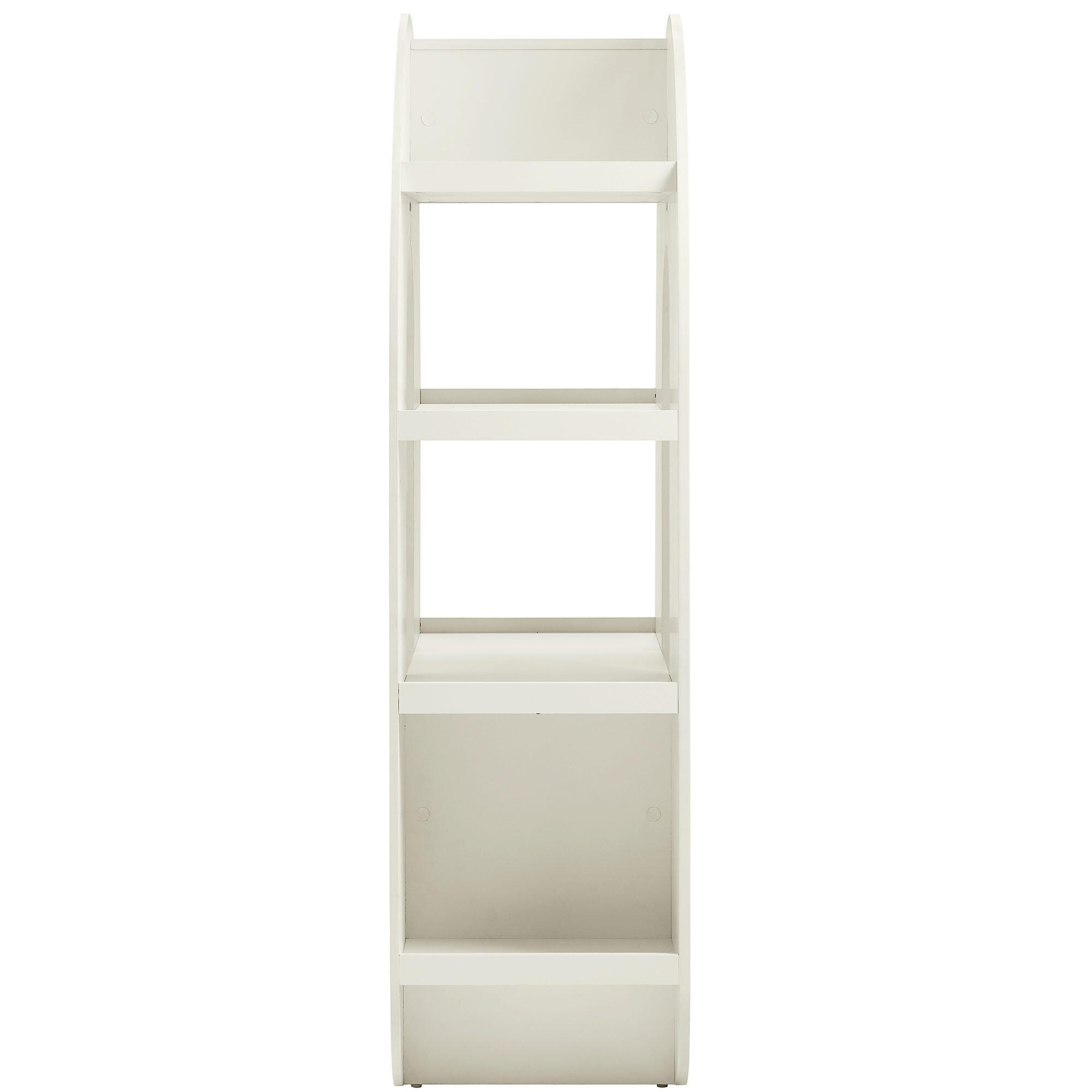 Modway Daydream 58" Bookshelf, White, large