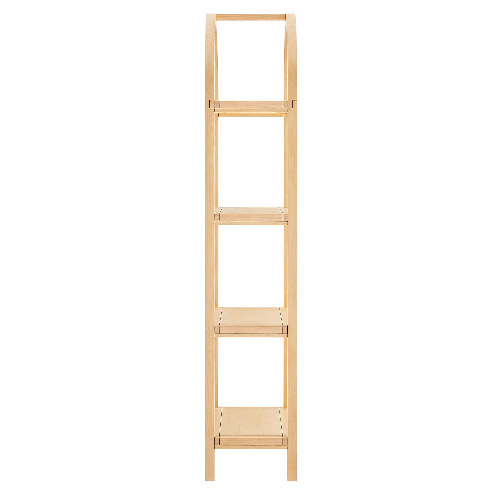 Modway Vexley 72" Bookshelf, Natural, large