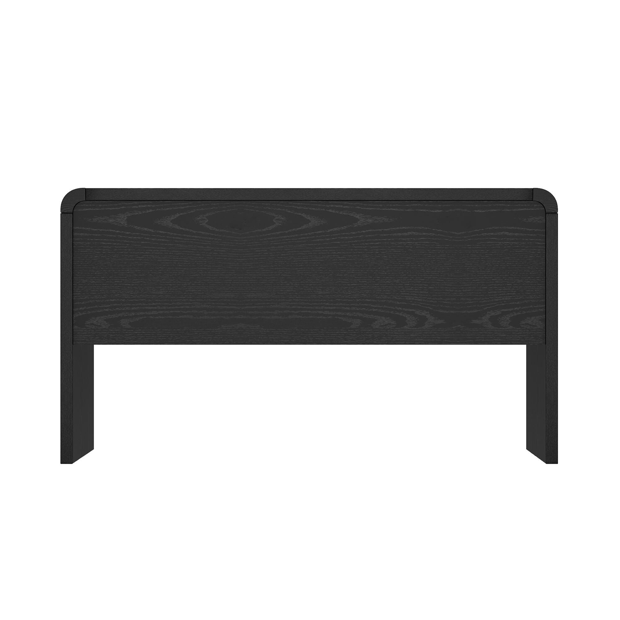 Manhattan Comfort Grace 54" Home Office Desk, Black, large