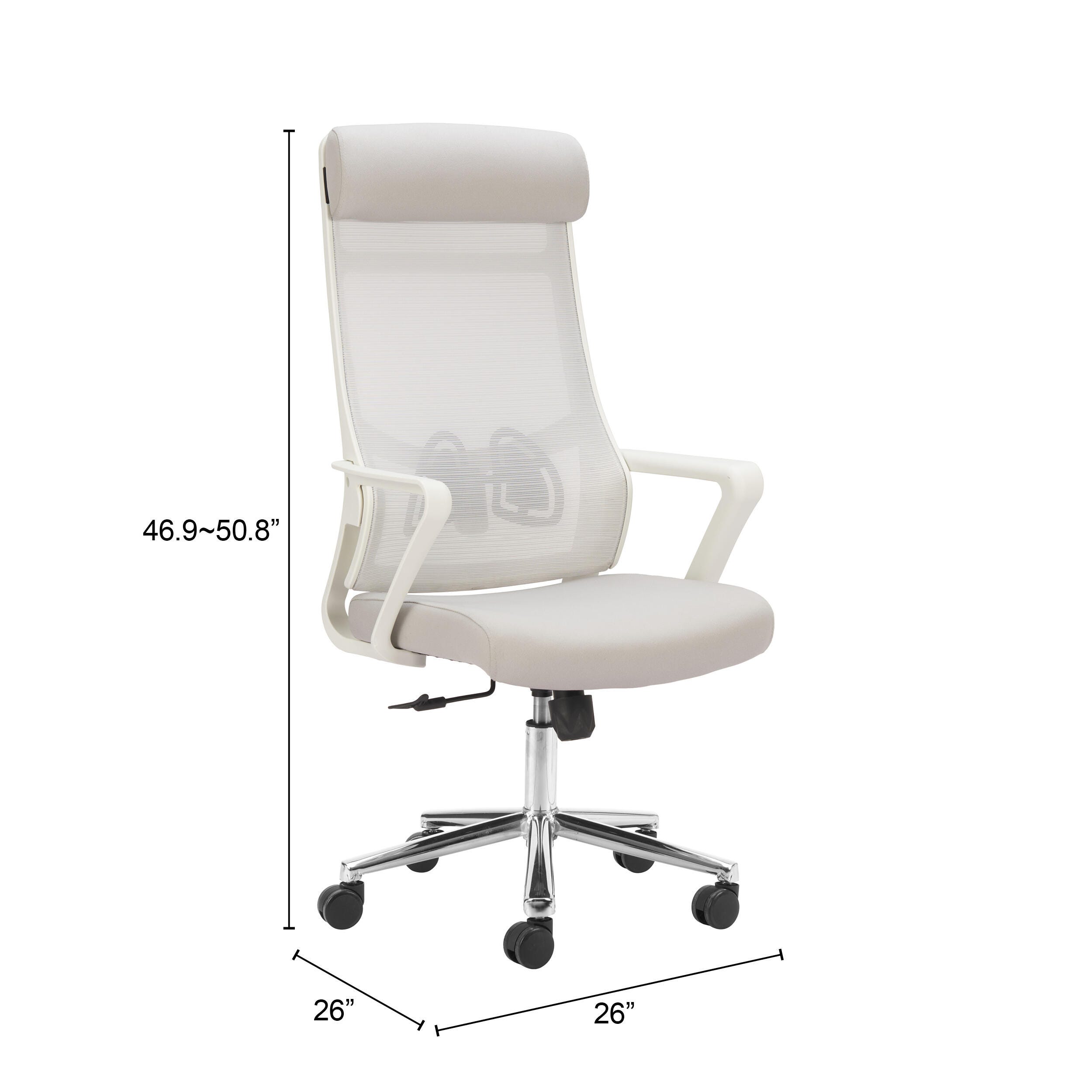 Erika Home ZUO Jett Home Office Desk Chair, , large