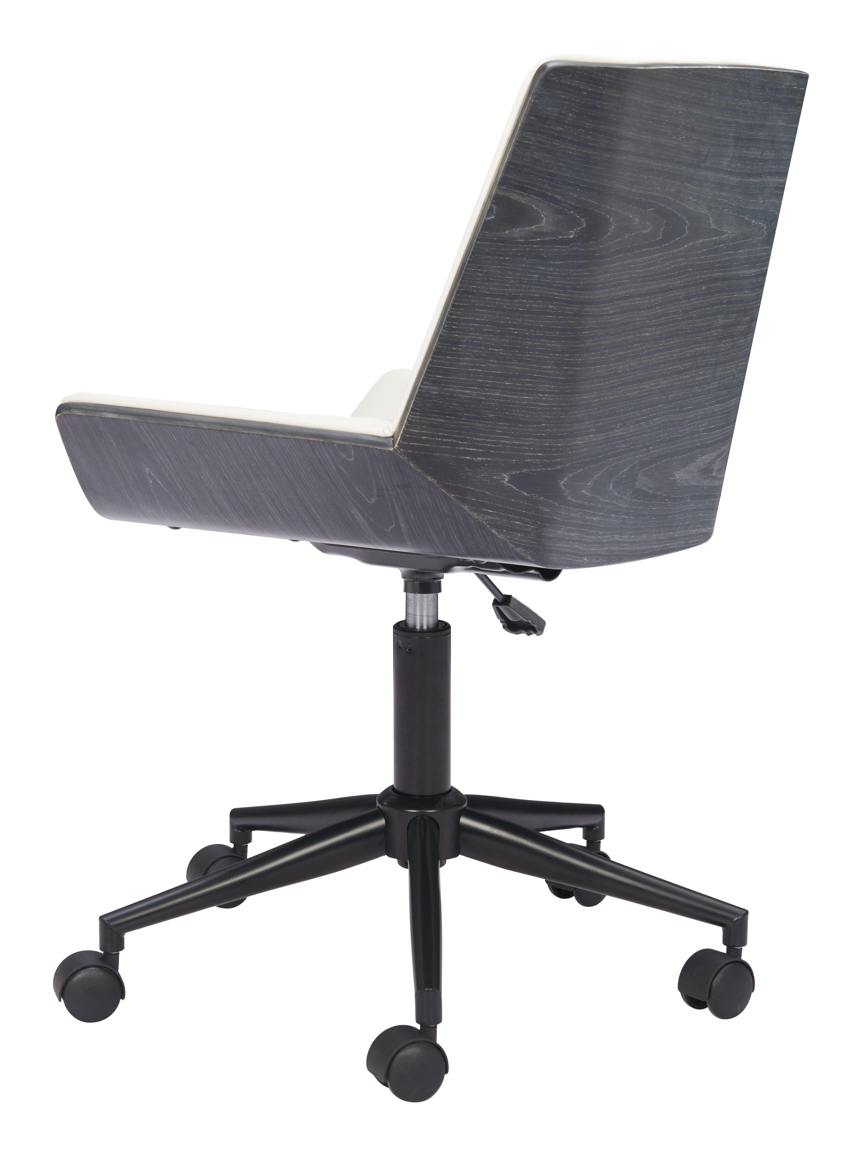 Erika Home ZUO Maker Home Office Desk Chair, White, large