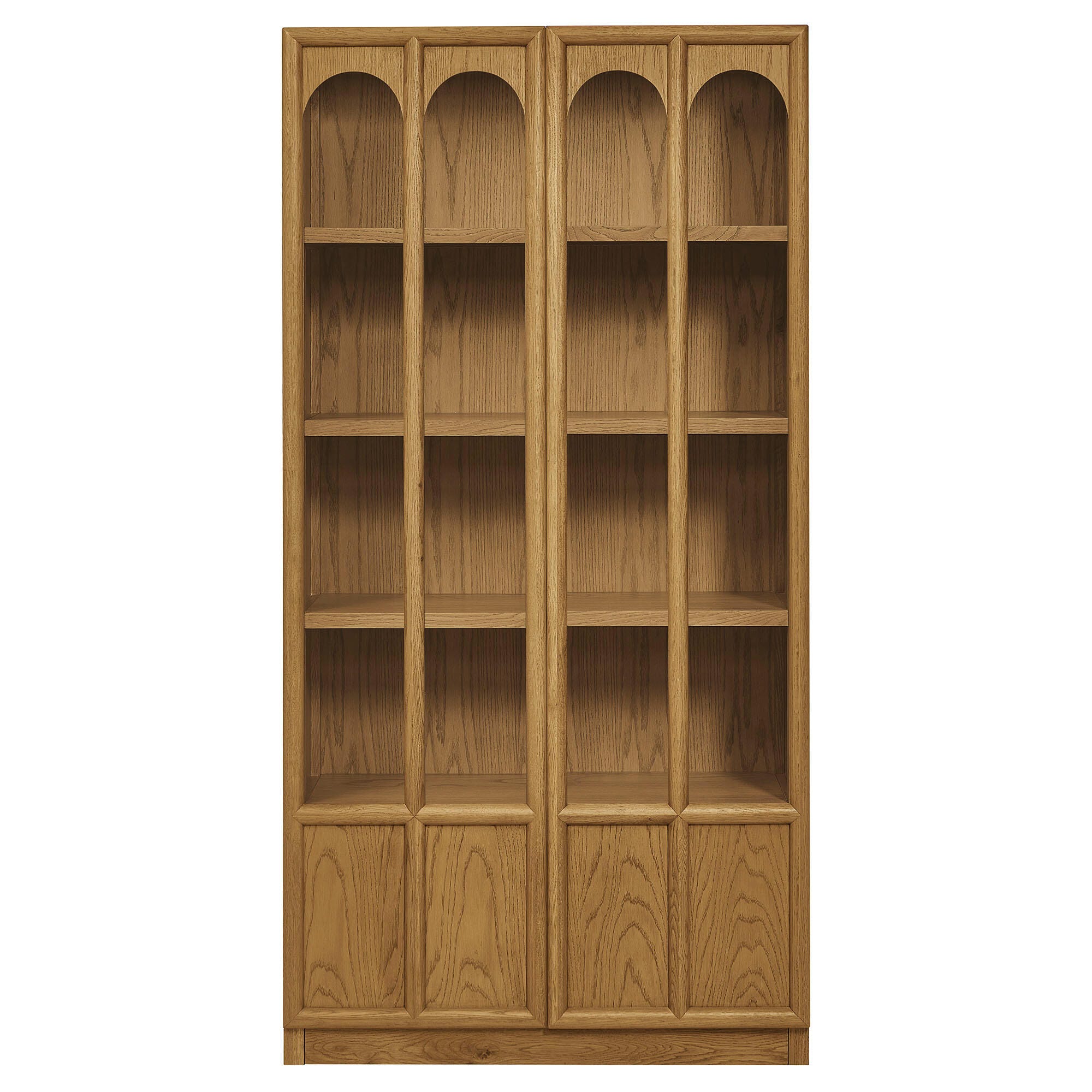 Modway Anwen Storage Cabinet, Oak, large