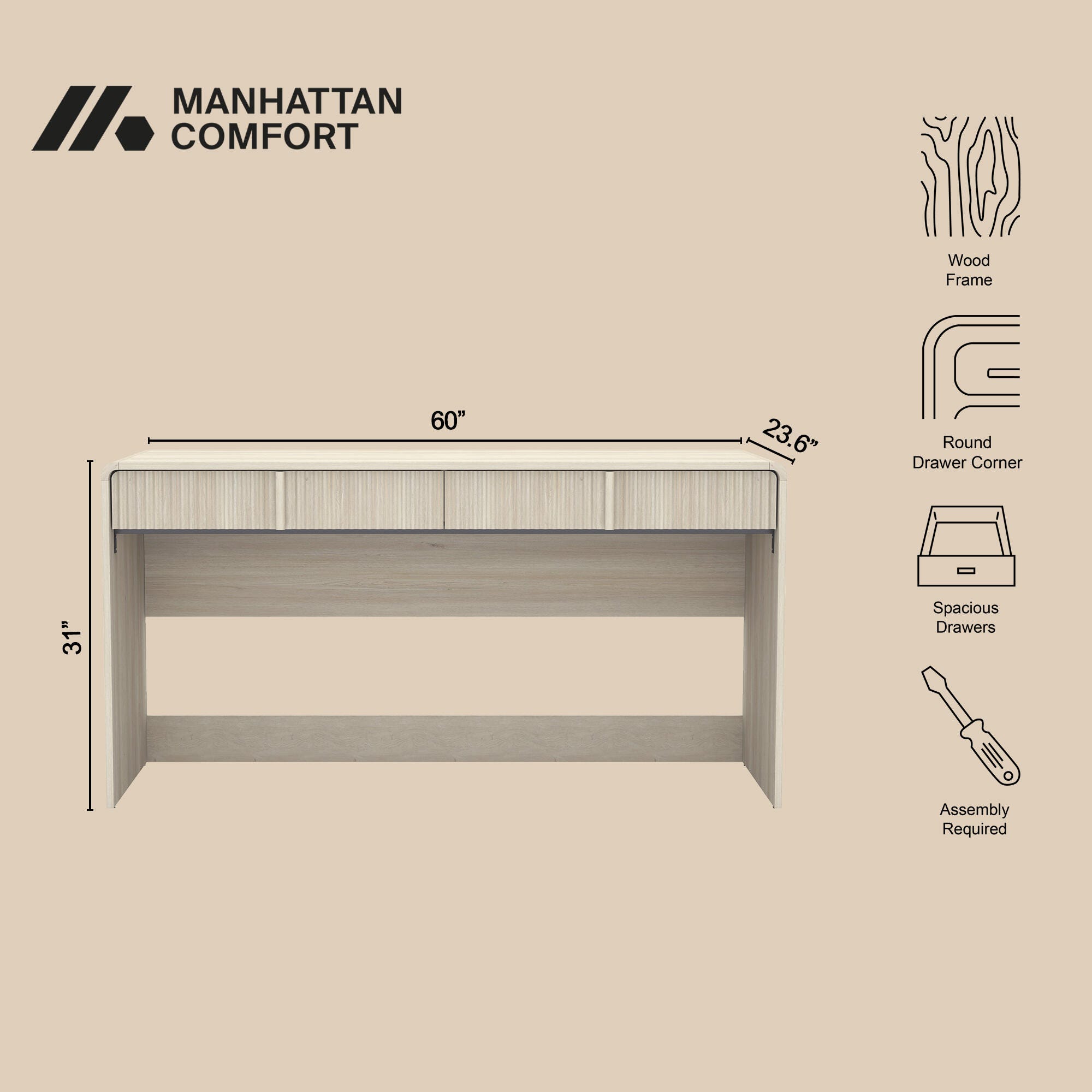 Manhattan Comfort Novara 60
