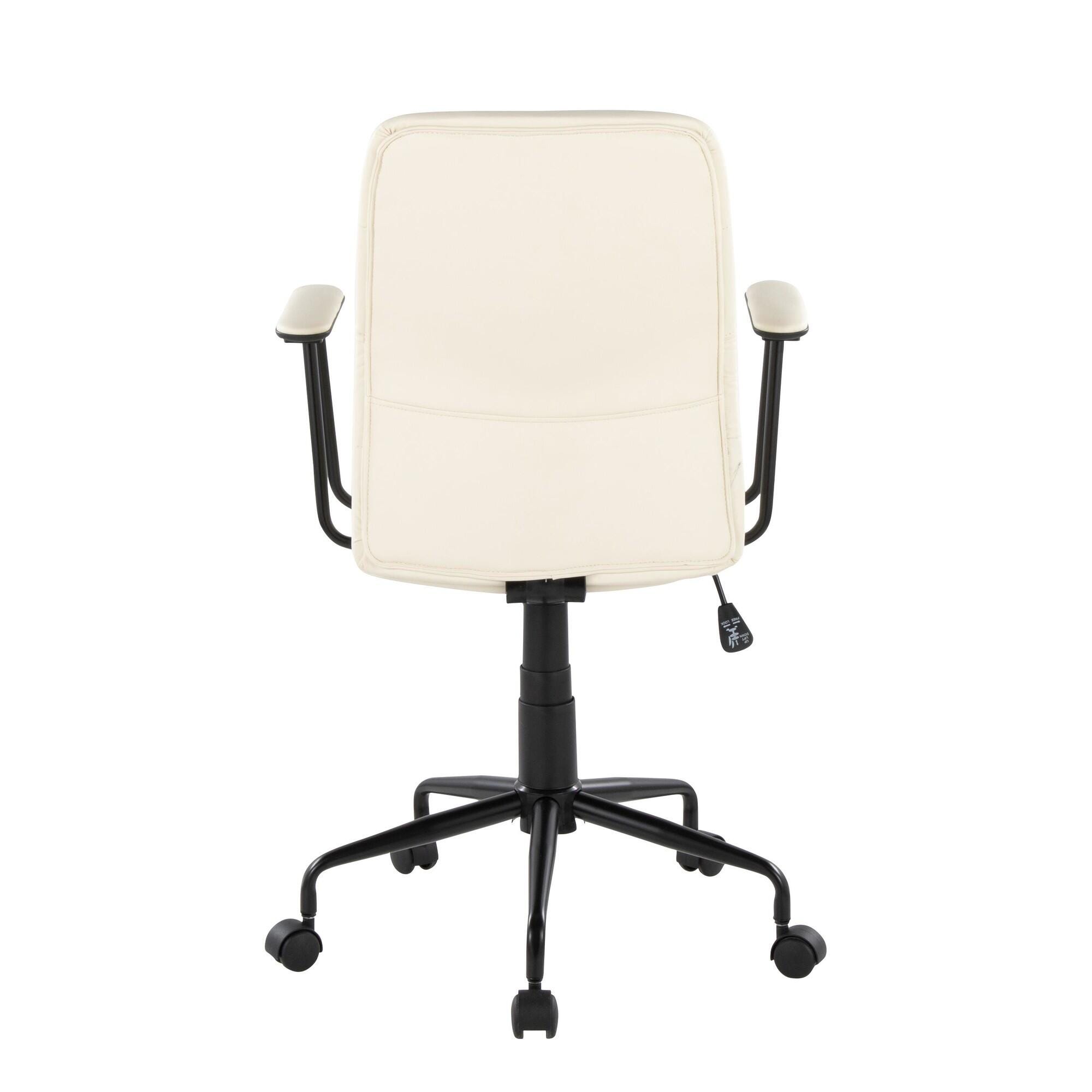 Techni Sport Executive Office Chair, Cream, large