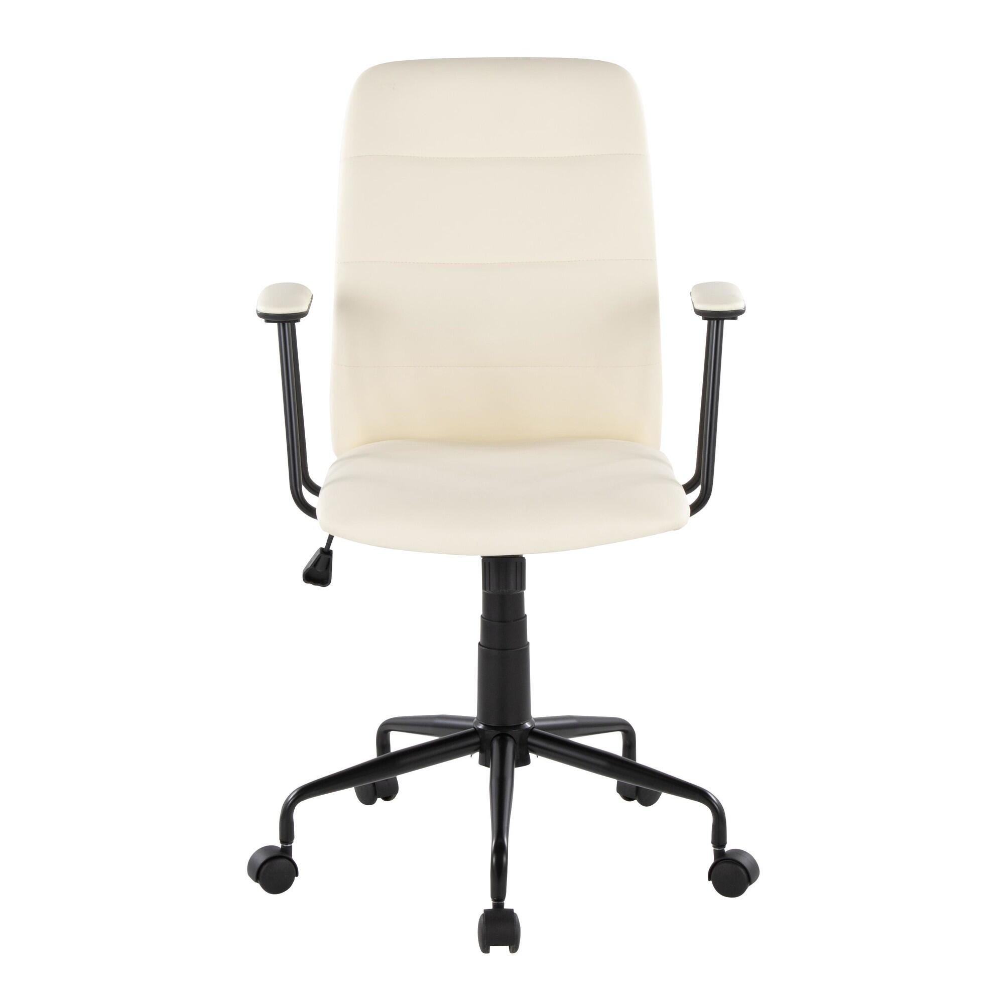Techni Sport Executive Office Chair, Cream, large