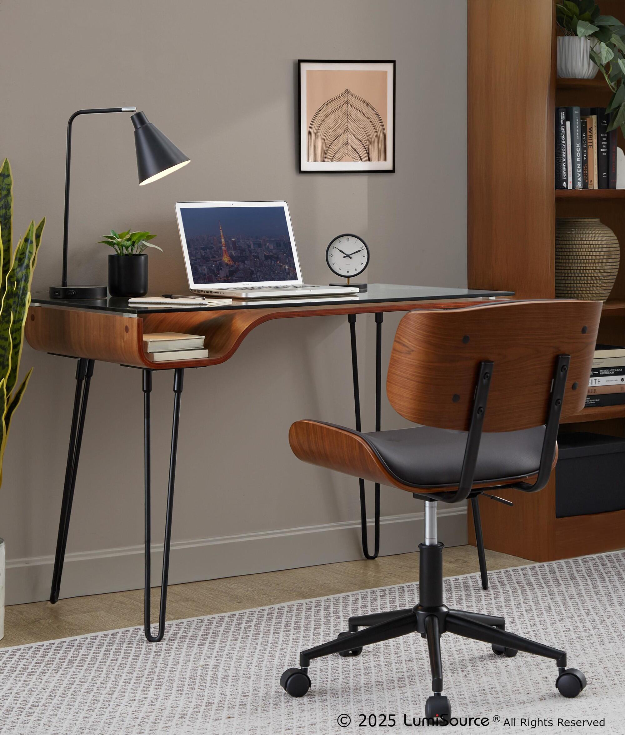 LumiSource Lombardi Executive Office Chair, , large