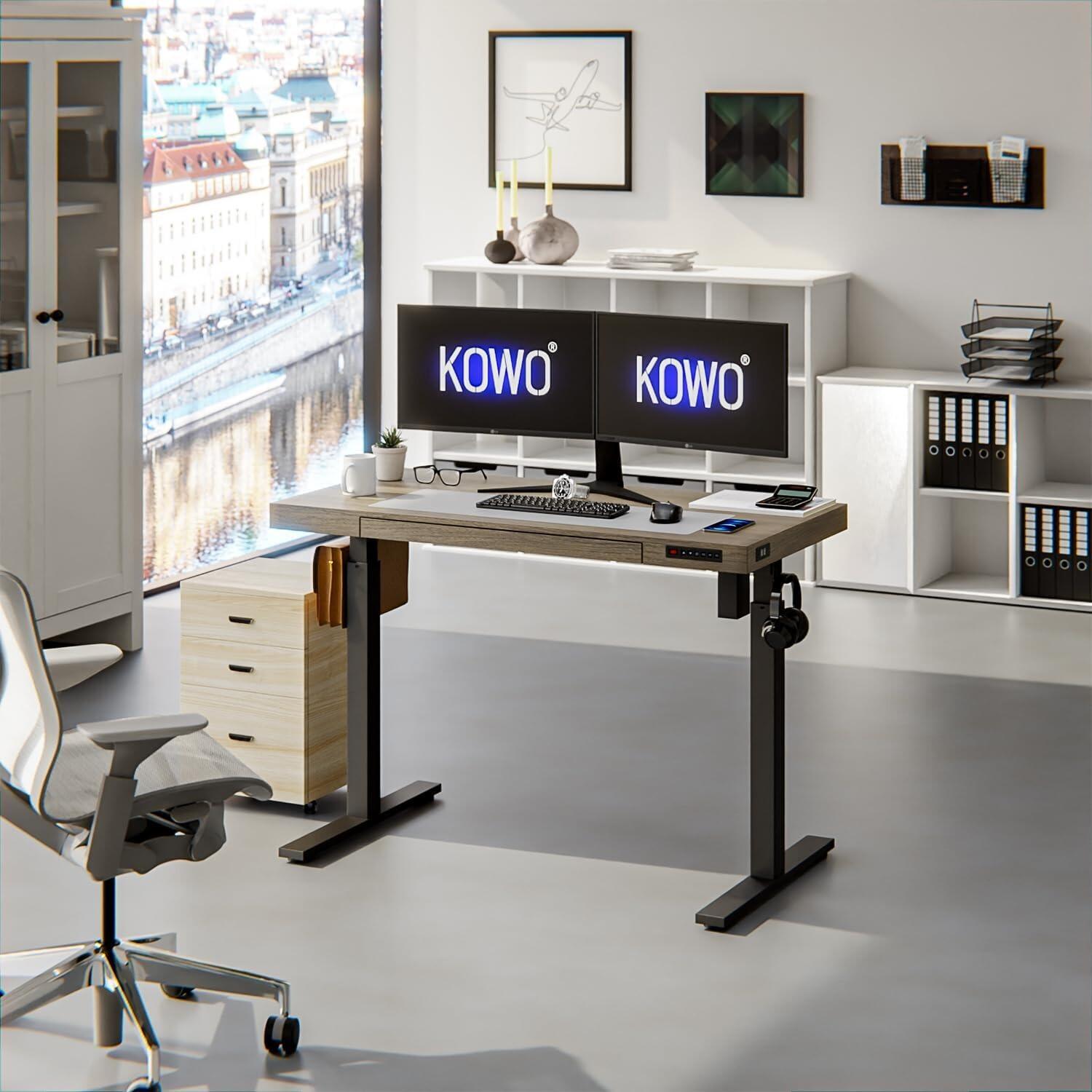 KOWO 48" Multi-Functional Adjustable Standing Desk, , rollover