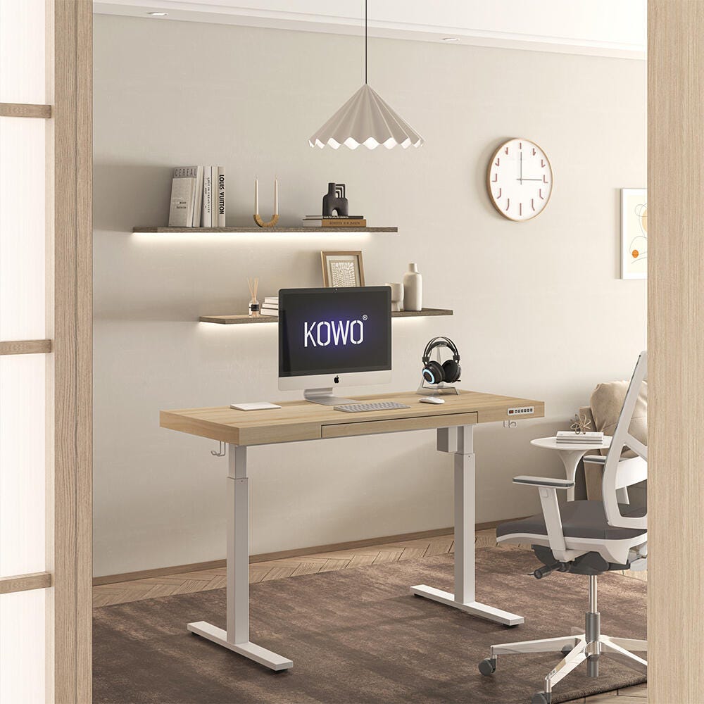 KOWO 55" Convertible Adjustable Standing Desk, , rollover