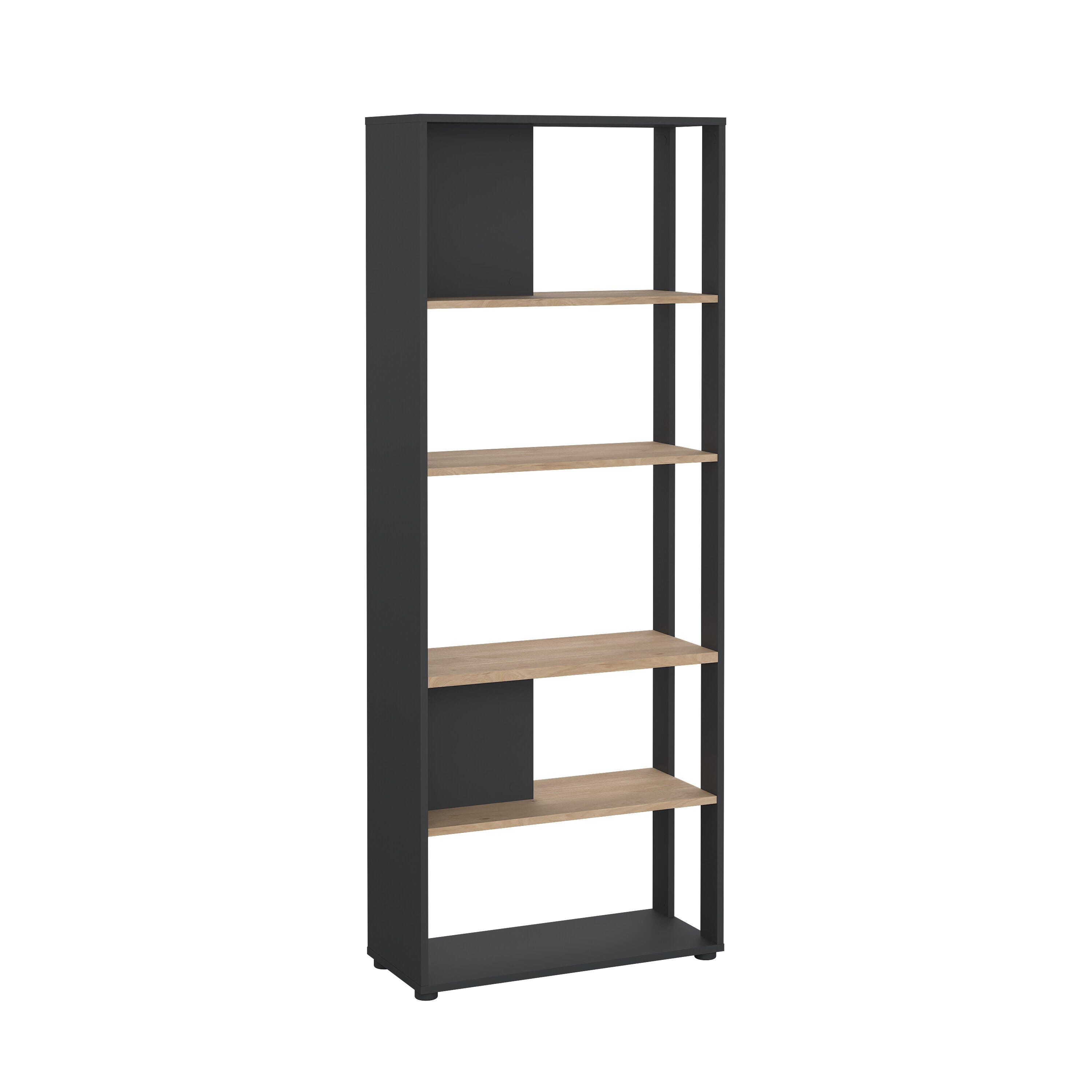 Tvilum Sign 5" Bookcase, Gray, large