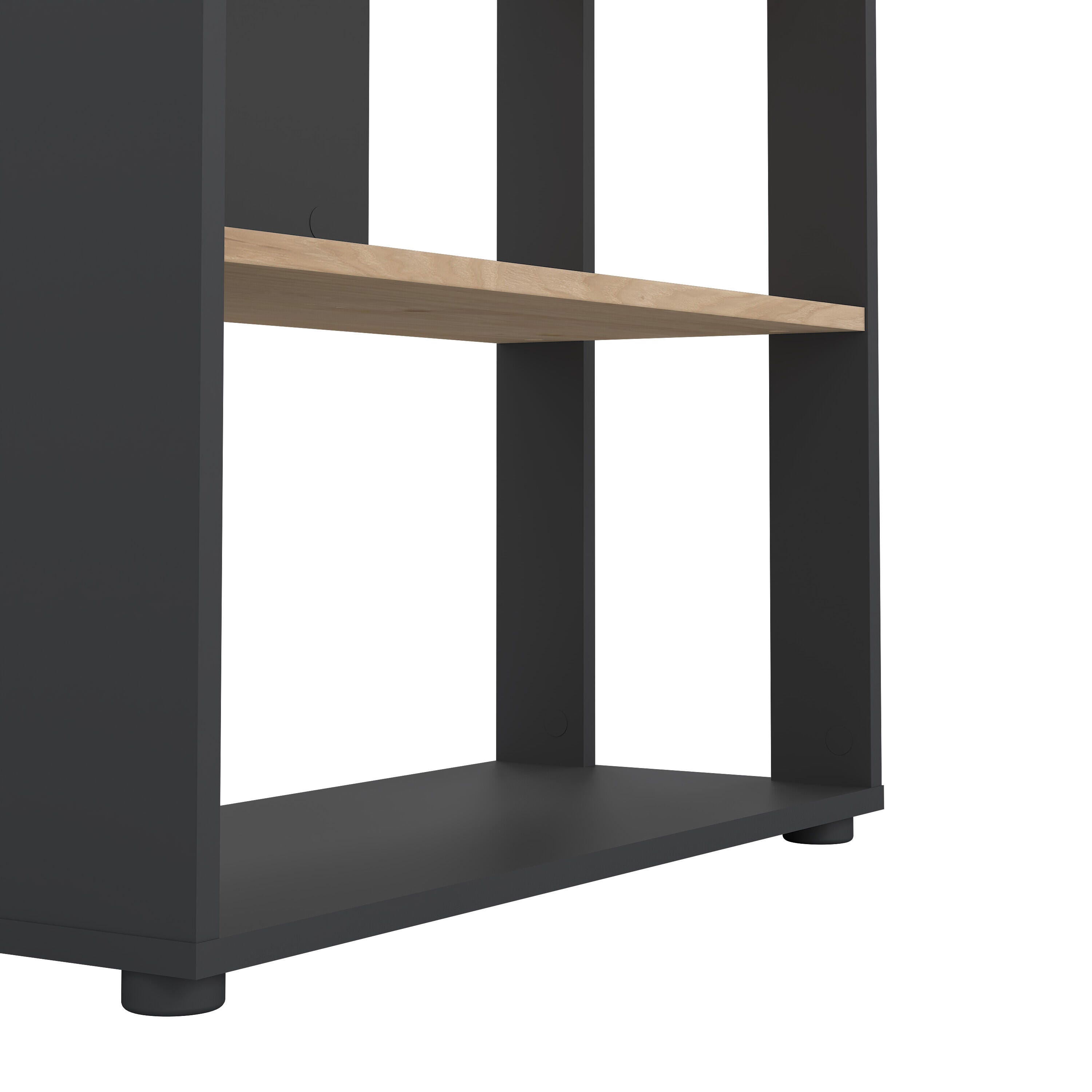 Tvilum Sign 5" Bookcase, Gray, large