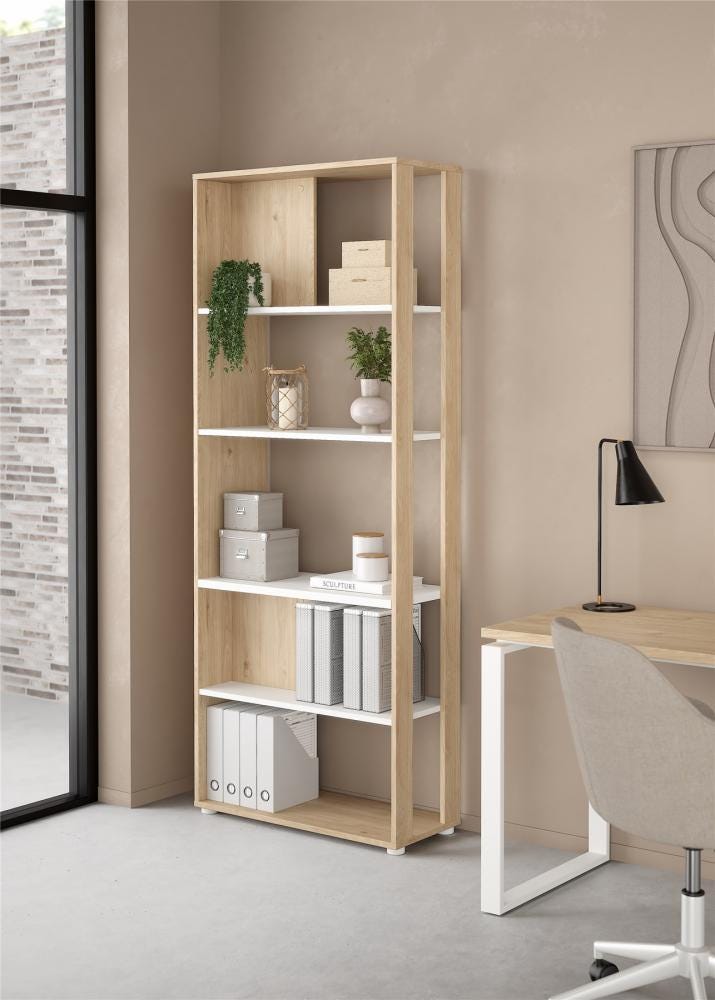 Tvilum Sign 5" Bookcase, White, rollover