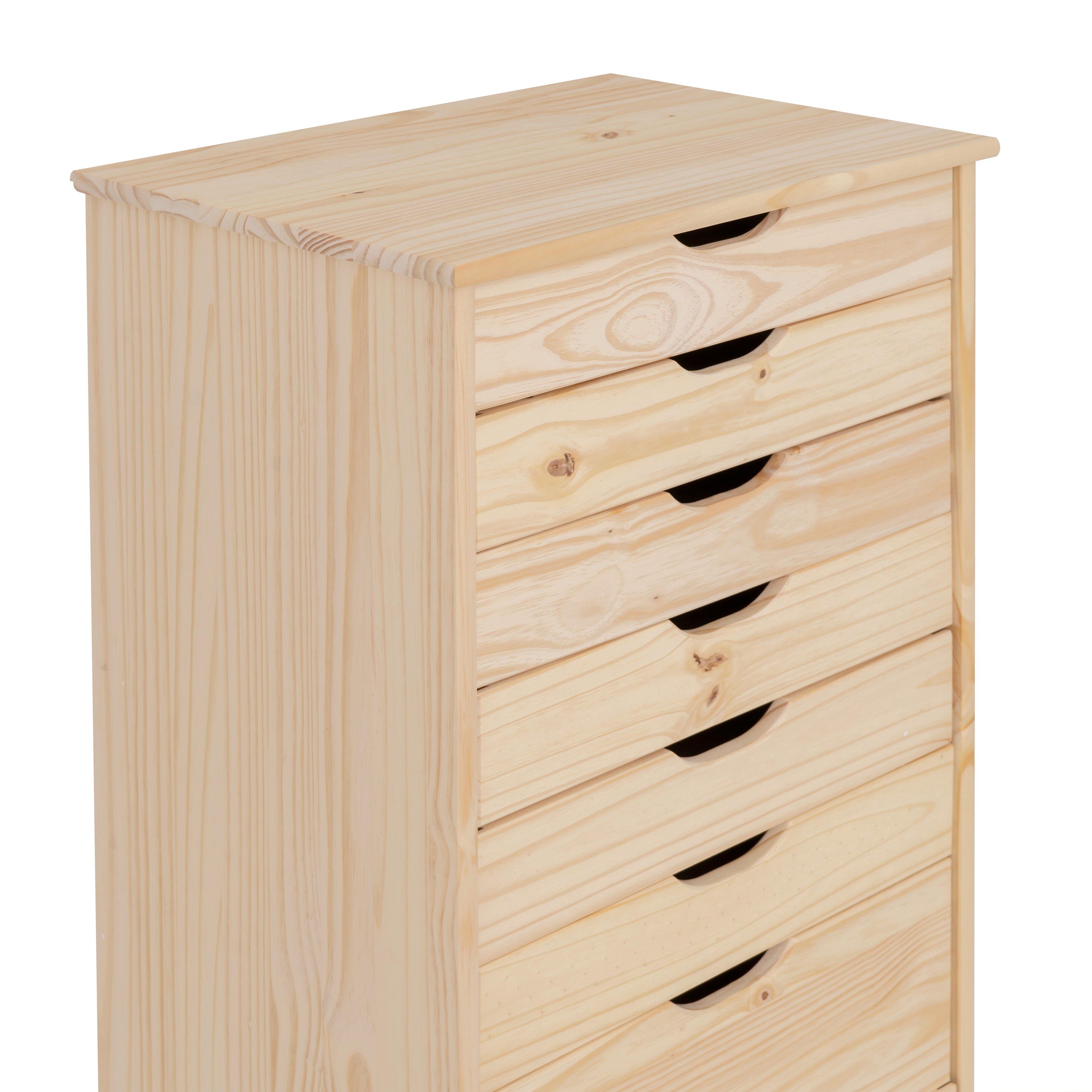 Linon Rudy Solid 8 Drawer Storage Cabinet, , large